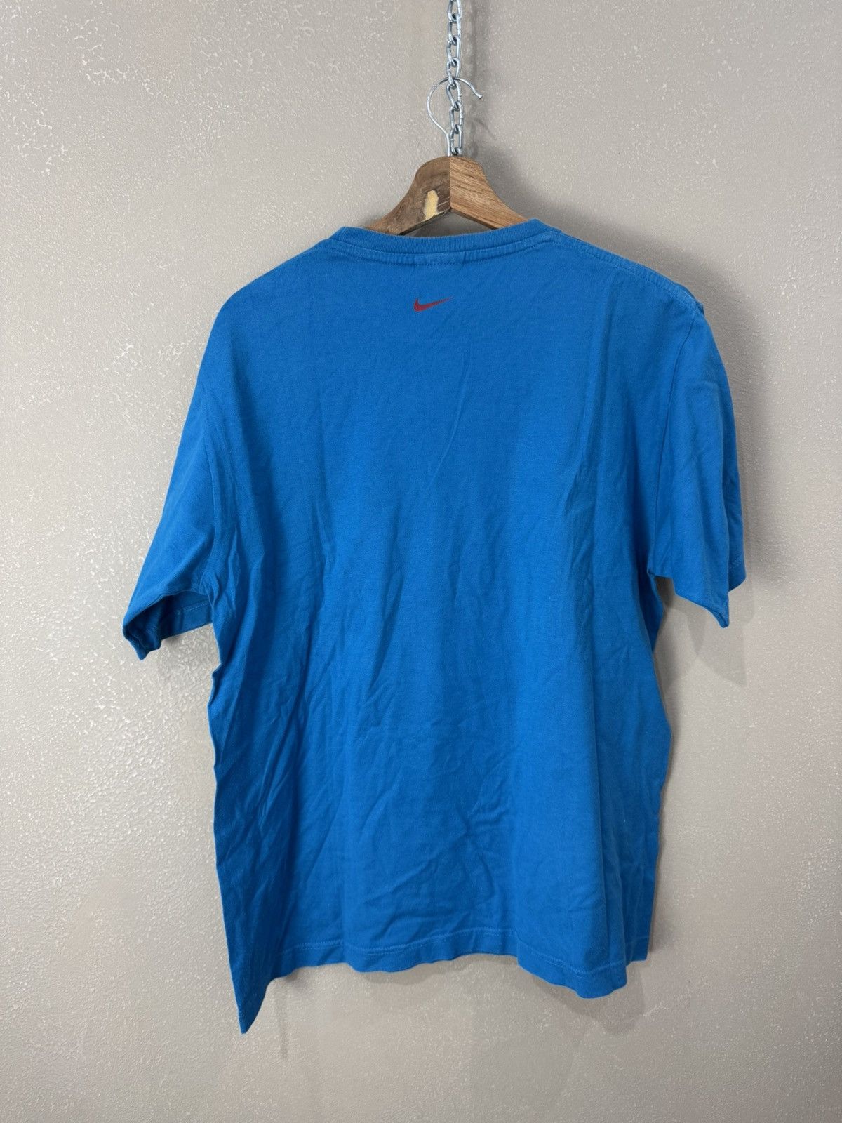 Nike Nike Vintage T-shirt Center Logo TN Style Drill Y2K Size US XL / EU 56 / 4 - 2 Thumbnail