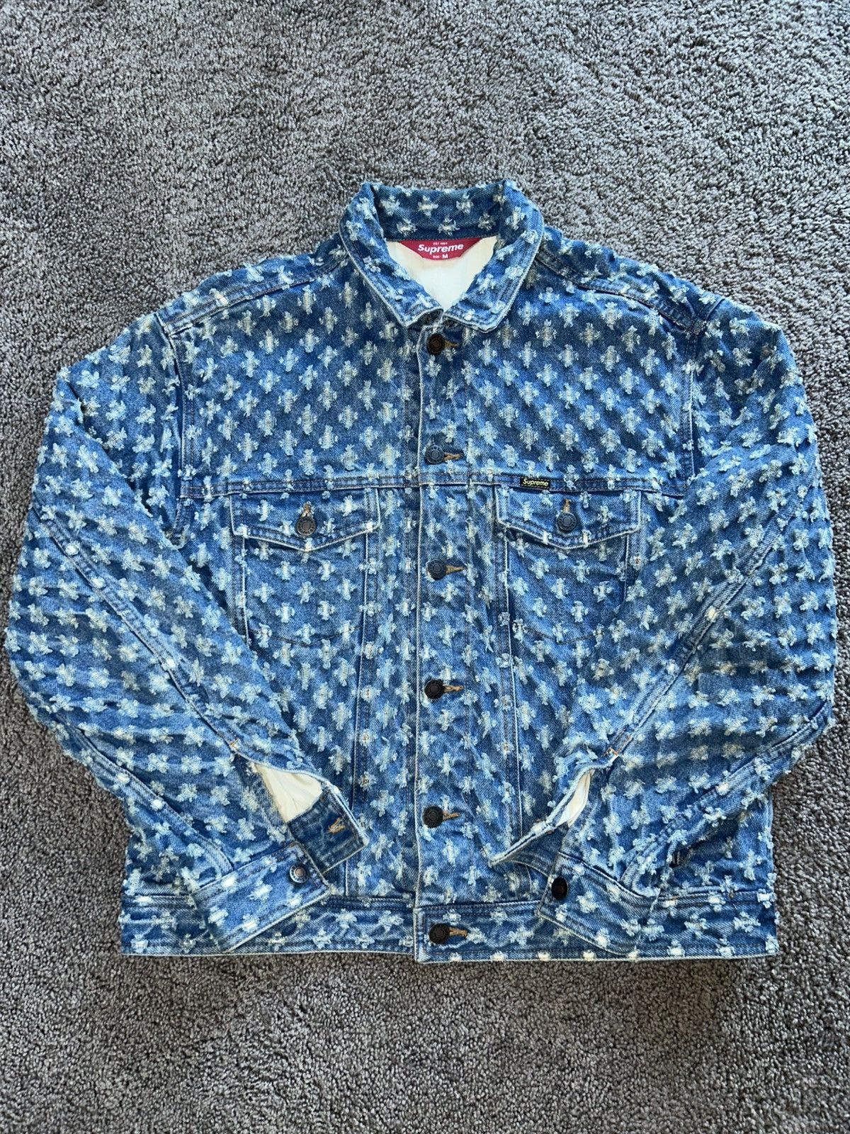 Supreme Supreme Hole Punch Trucker Jacket Size US M / EU 48-50 / 2 - 4 Thumbnail