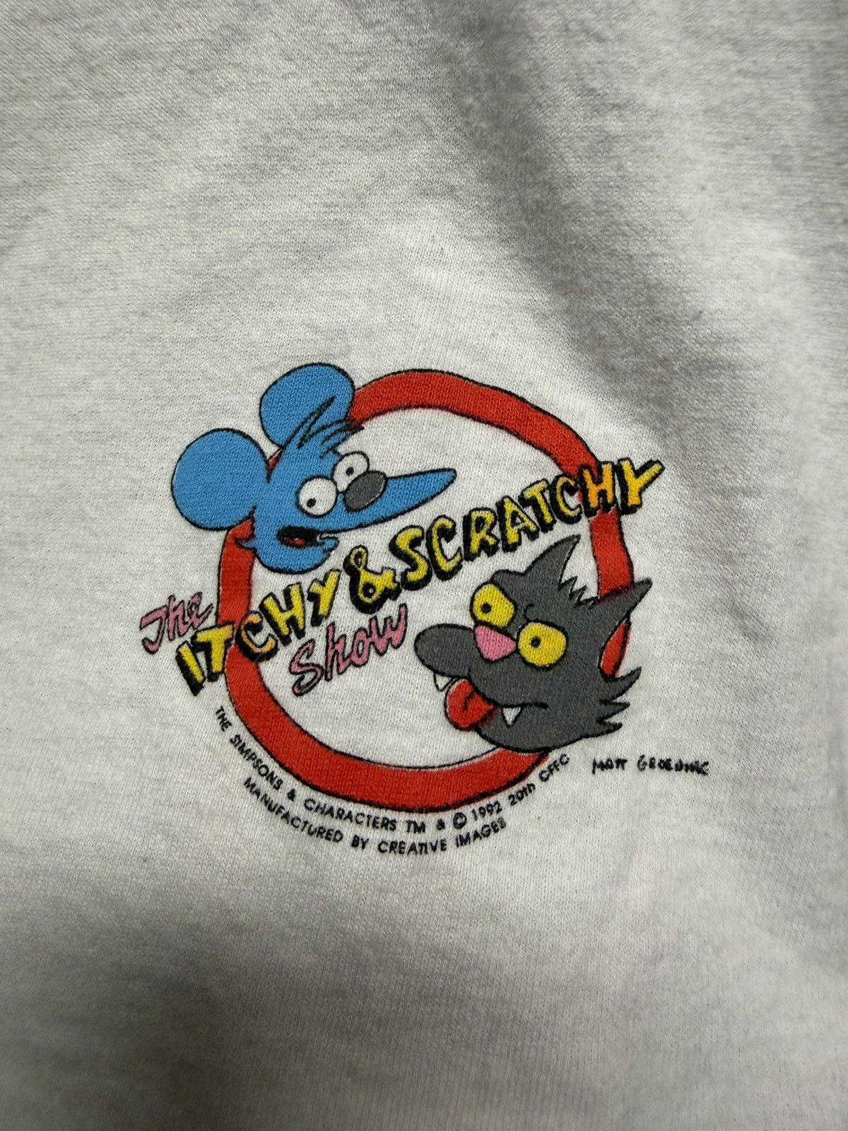 The Simpsons The Simpsons Itchy & Scratchy 1992 T-Shirt Size US XL / EU 56 / 4 - 6 Thumbnail