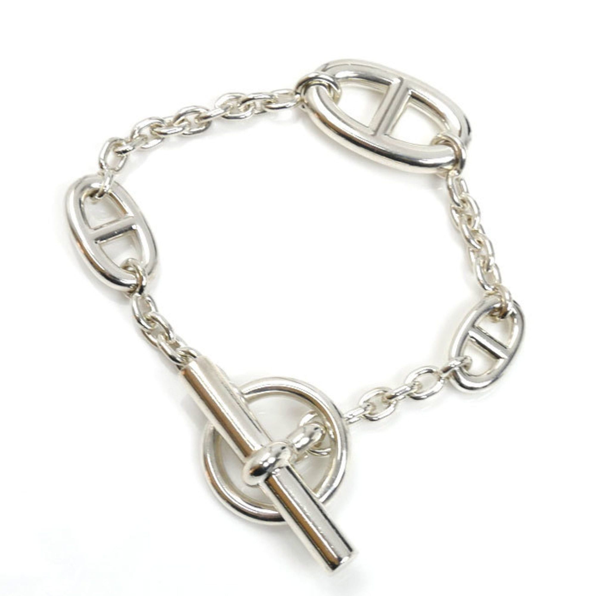Hermes HERMES Sterling Silver Farandole SH Bracelet 24.1g for Women Size ONE SIZE - 1 Thumbnail