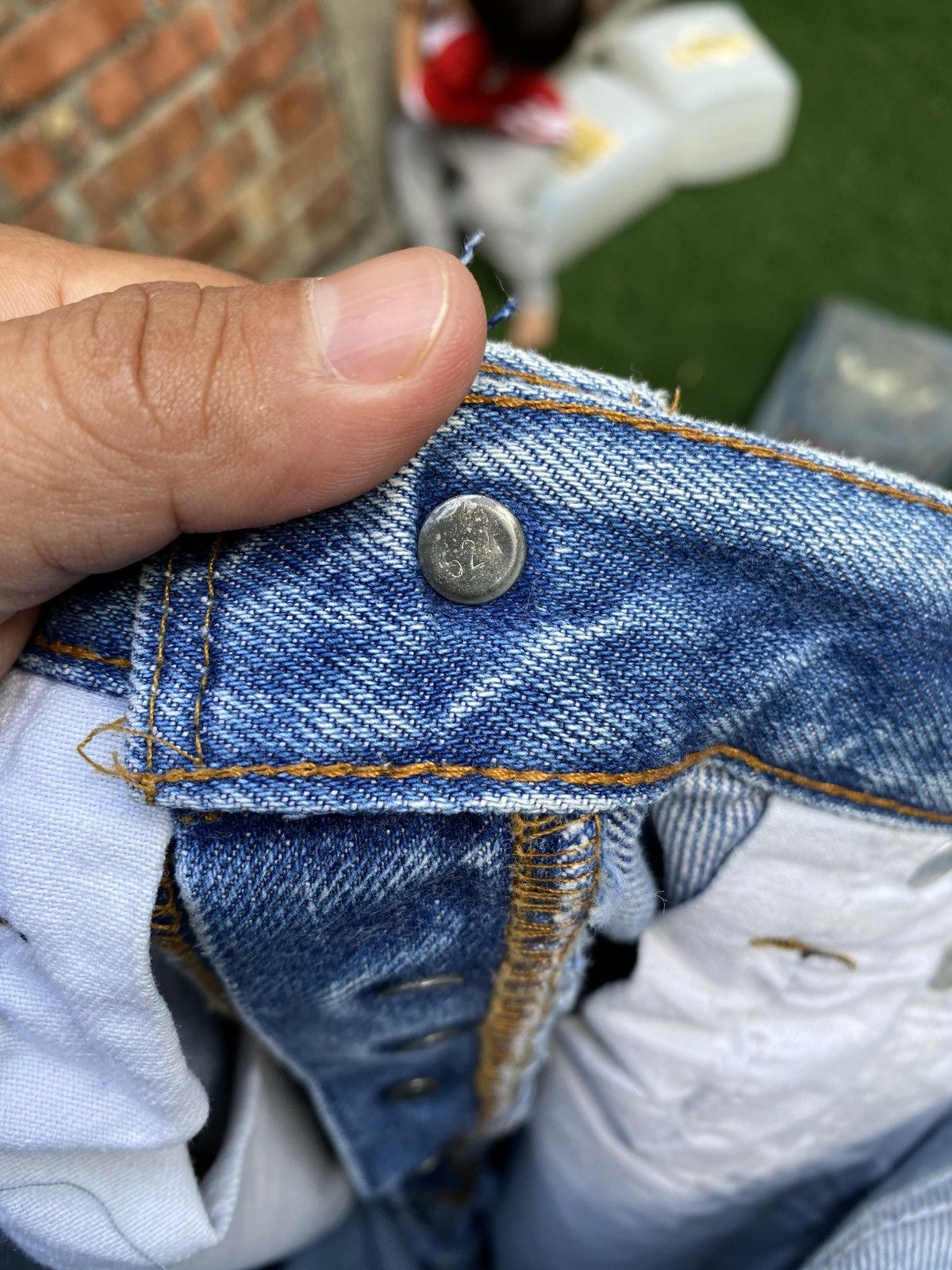 Levi's Vintage Clothing W30x35 Vintage levi's 501 redline 80s made in USA Size US 30 / EU 46 - 7 Thumbnail