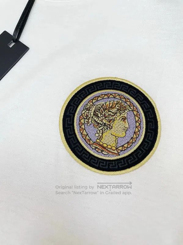 Versace Versace White Cotton Men's T-Shirt . Size US XS / EU 42 / 0 - 3 Thumbnail
