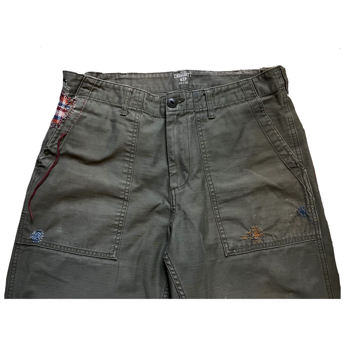 Carhartt Wip Fatigue Pant Patched Size US 32 / EU 48 - 5 Thumbnail
