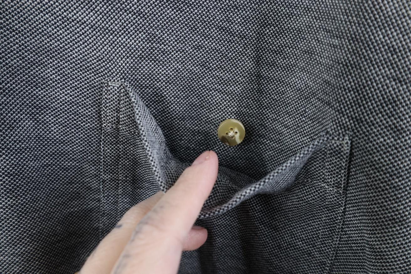 Vintage Vintage 90s Streetwear Collared Pullover Polo Shirt Gray Size US XL / EU 56 / 4 - 10 Thumbnail