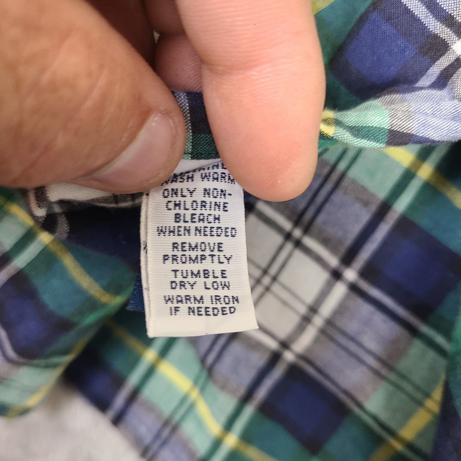 Lauren Ralph Lauren Ralph Lauren Classic Fit X-Large Navy/green/yellow Plaid Size US XL / EU 56 / 4 - 7 Thumbnail