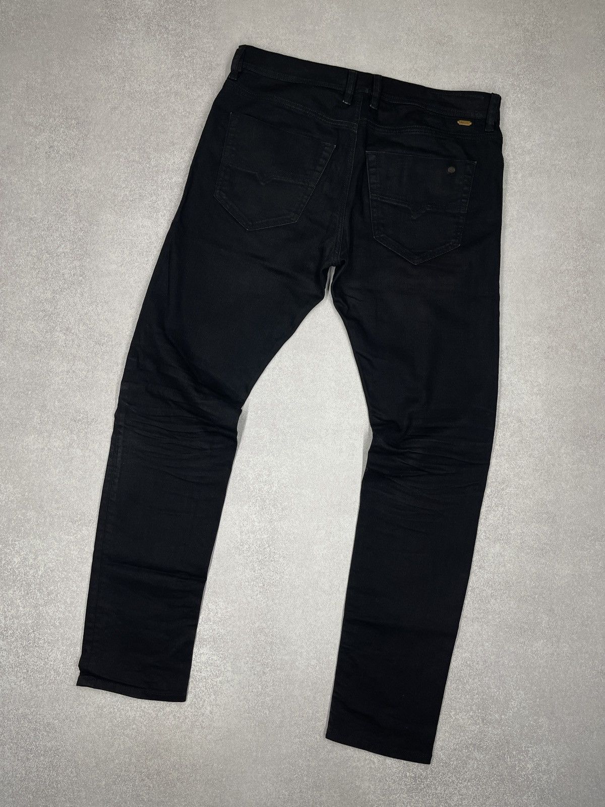 Diesel Mens Diesel Tepphar Denim Jeans Black Made in Italy Y2K Size US 32 / EU 48 - 1 Thumbnail