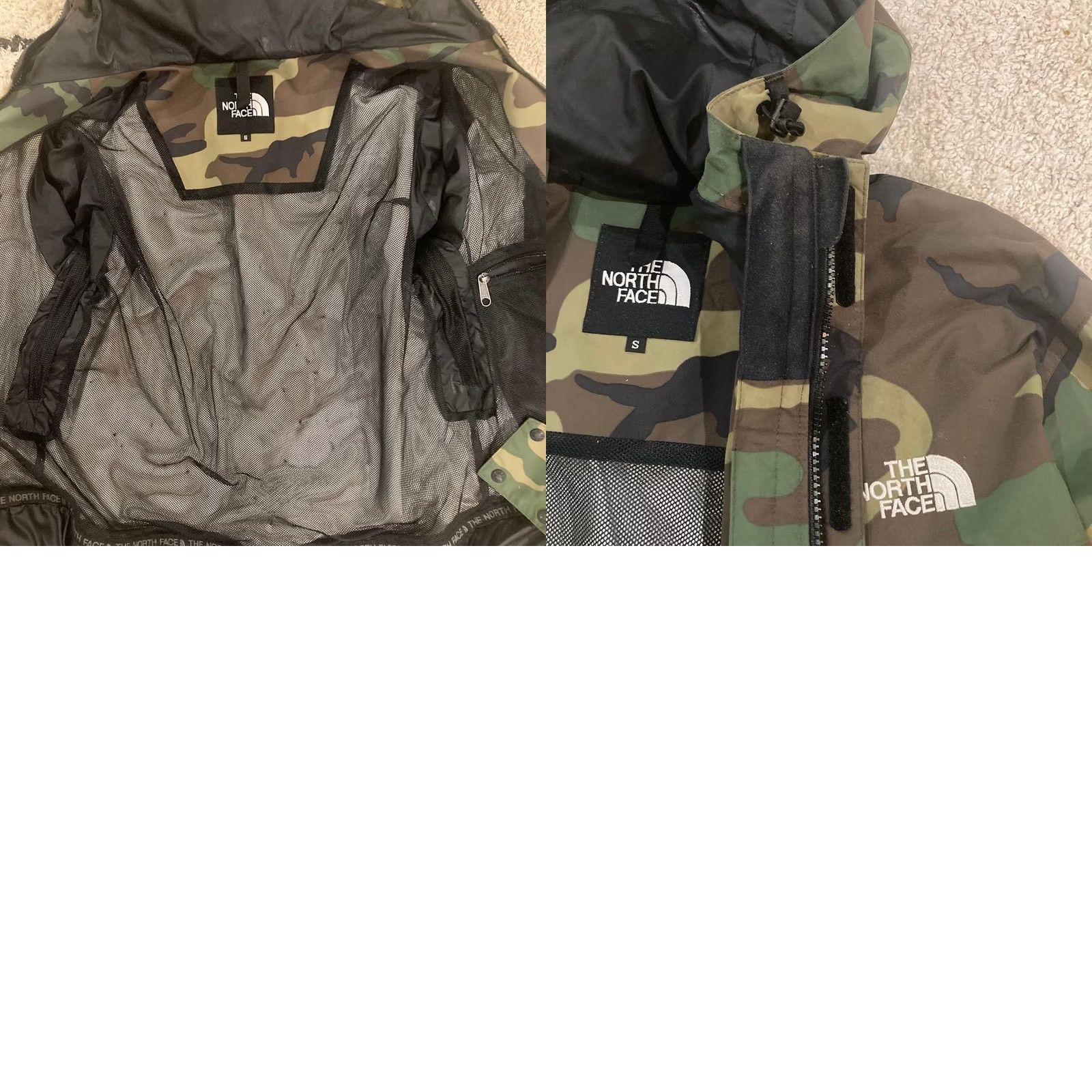 The North Face The North Face Novelty Scoop Jacket logo Camouflage Size S Mens Jacket Size US S / EU 44-46 / 1 - 8 Thumbnail