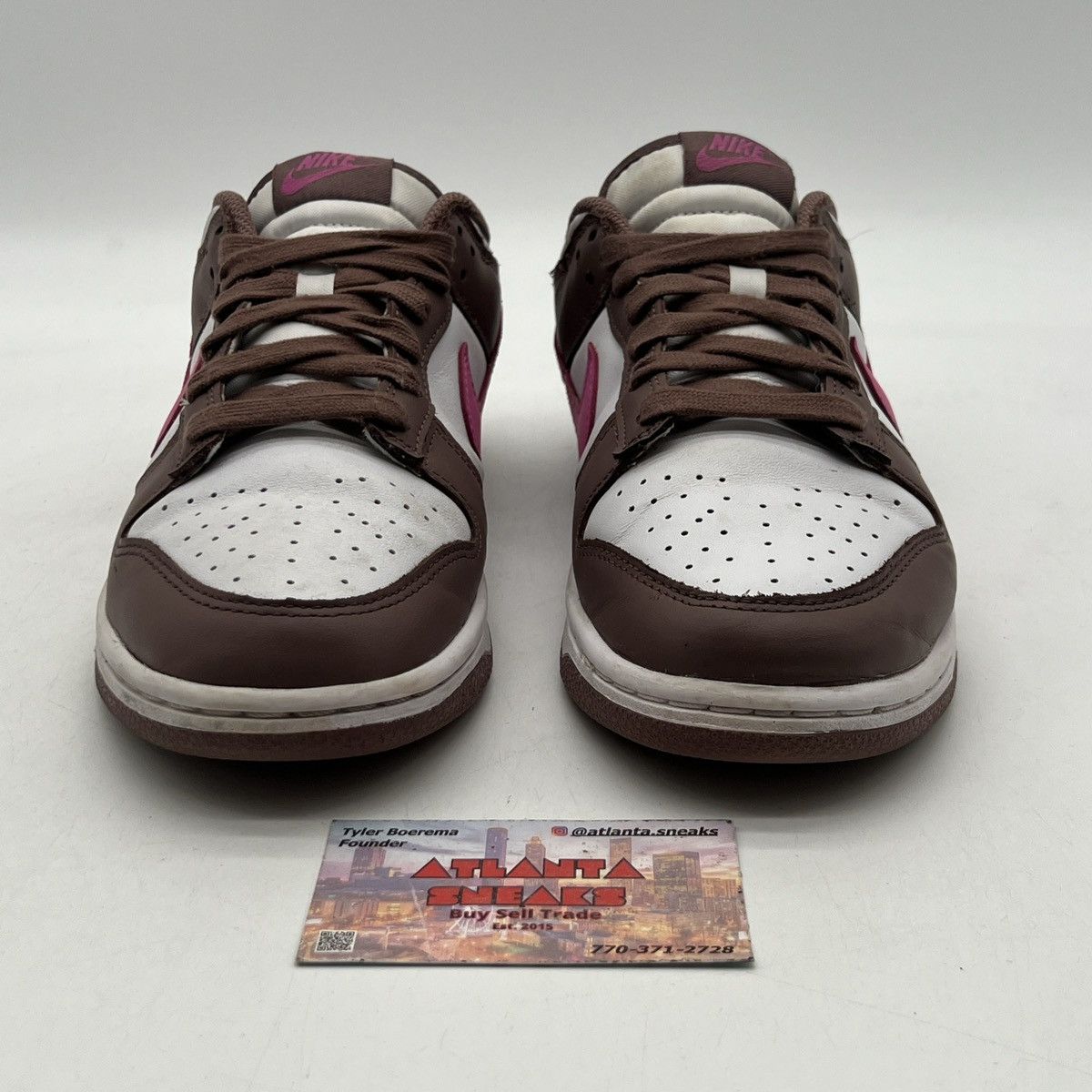 Nike Wmns Nike dunk low Smokey mauve playful pink Size US 9.5 / EU 42-43 - 2 Thumbnail