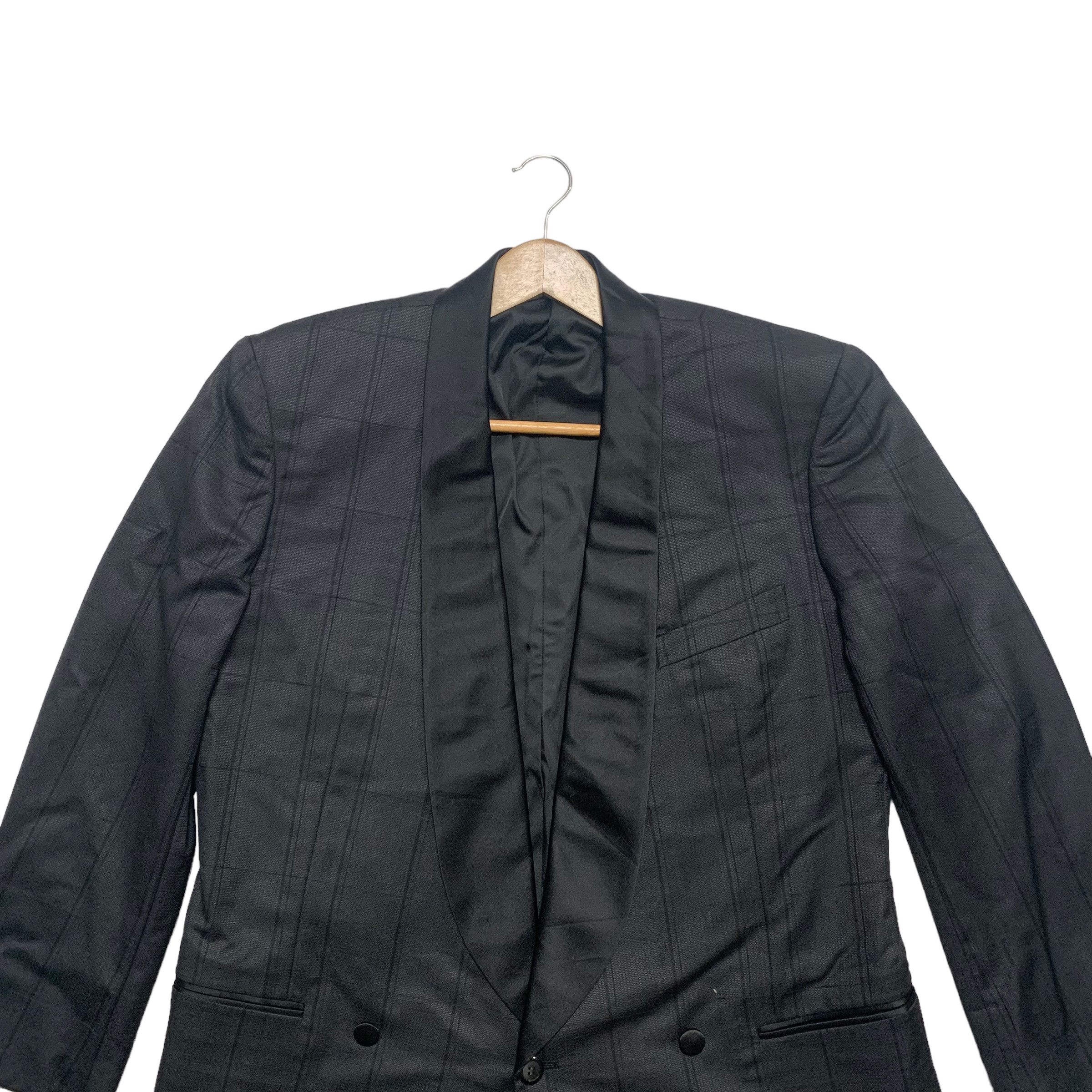 Yves Saint Laurent Yves Saint Laurent Plaid Blazer Jacket Size US L / EU 52-54 / 3 - 3 Thumbnail