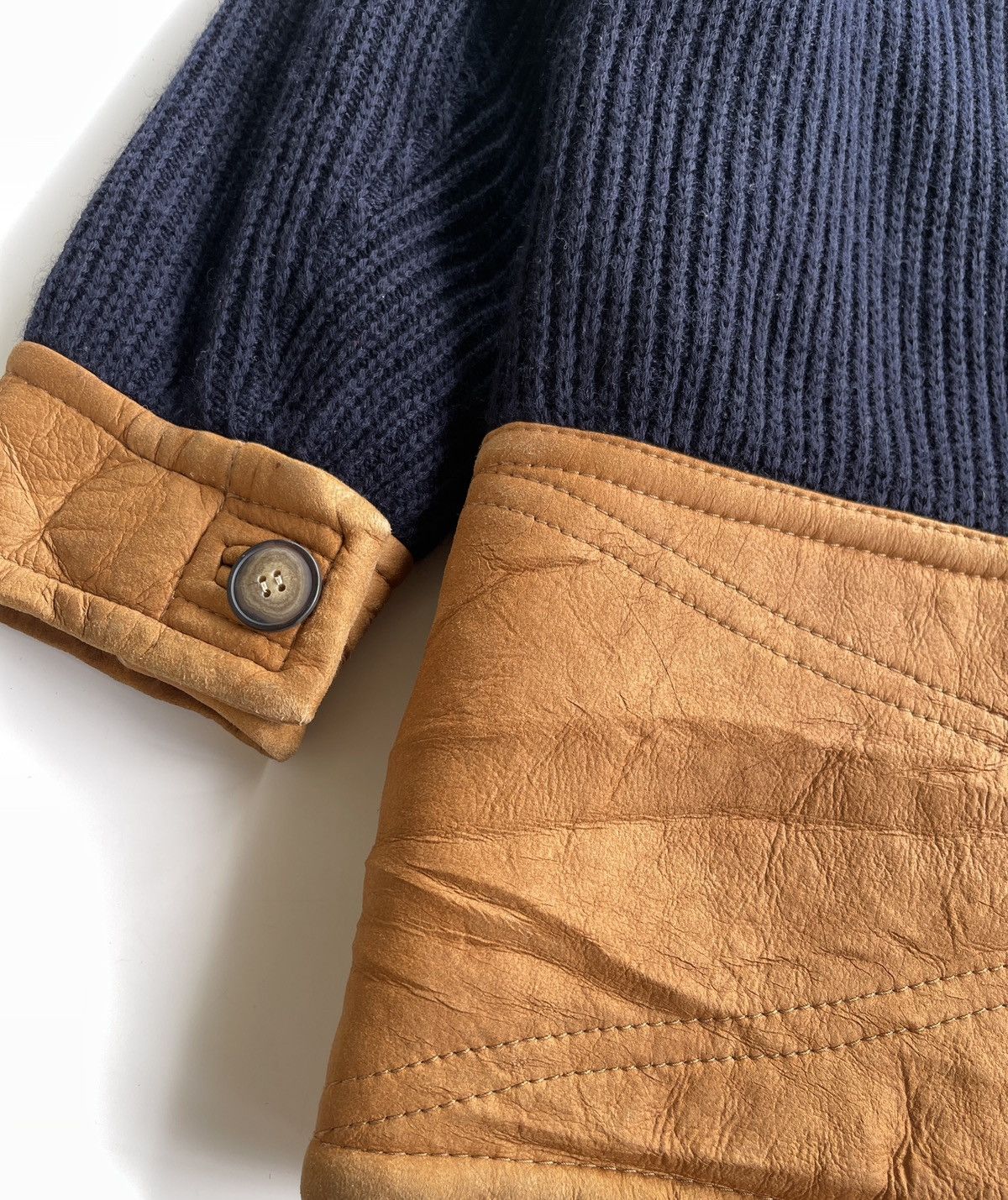 Iceberg 1980 Shearling J.C De Castelbajac Iceberg Pour Jacket Size US M / EU 48-50 / 2 - 9 Thumbnail