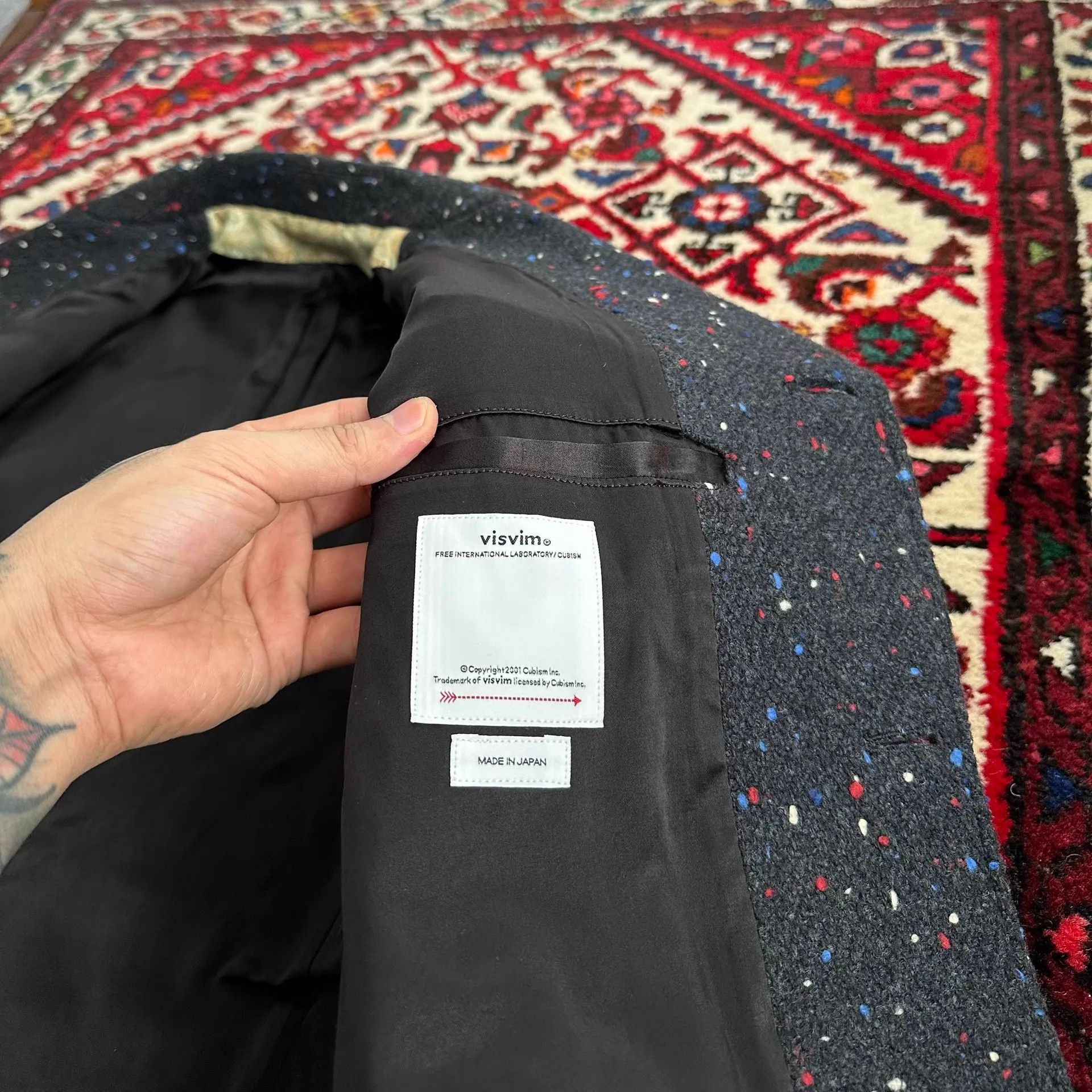 Visvim VISVIM 23AW MUFFERAW Blazer Size 2 Like New Size US M / EU 48-50 / 2 - 6 Thumbnail
