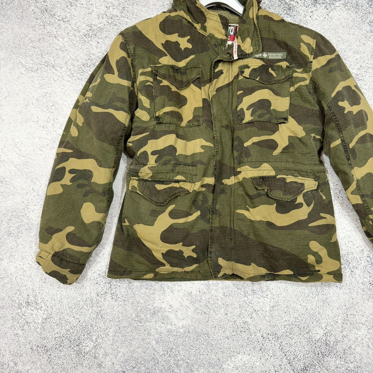 khujo Khujo 2in1 Mens Camo RipStop M-65 Field Coat L size Size US L / EU 52-54 / 3 - 2 Thumbnail
