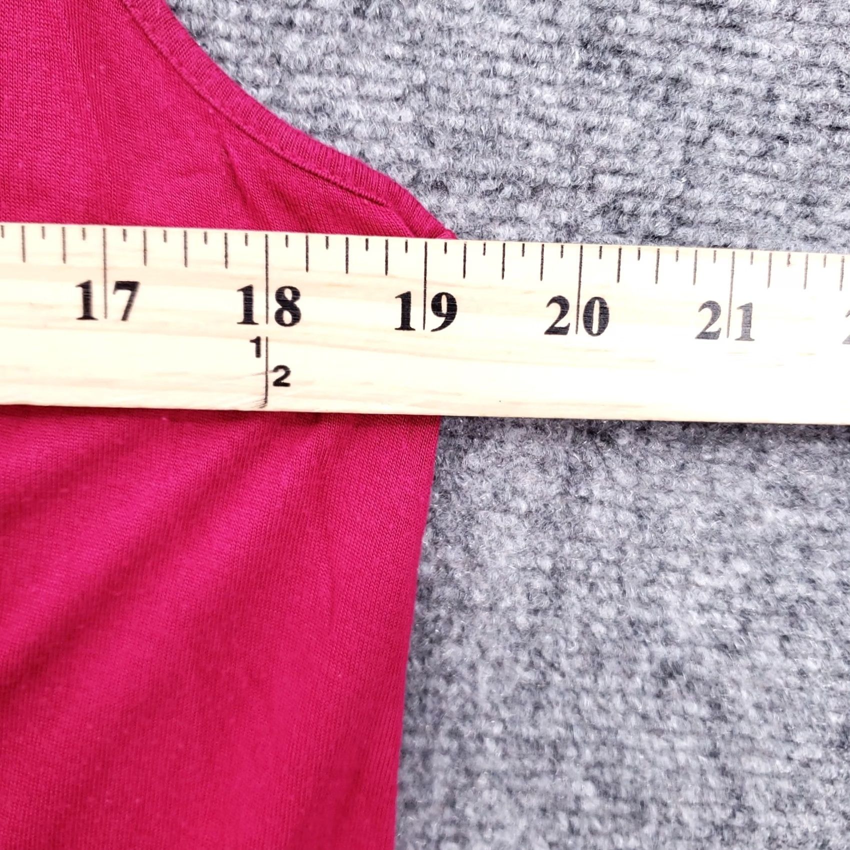Gap Gap Red Rayon Tunic Tank Womens XL Extra Large Scoop Neck Sleeveless Size XL / US 12-14 / IT 48-50 - 7 Thumbnail