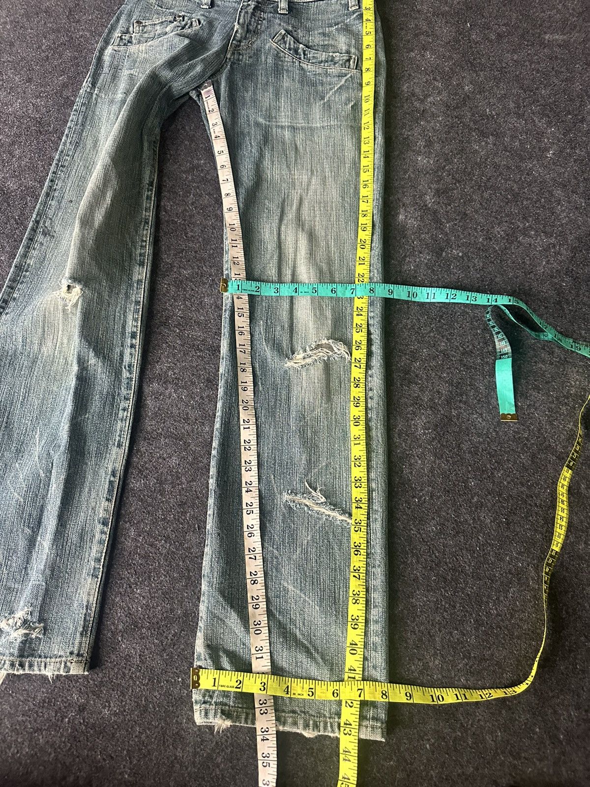 Beauty Beast × Japanese Brand × Vintage Vintage Dude Ranch Japan Denim D225 Size US 30 / EU 46 - 9 Thumbnail