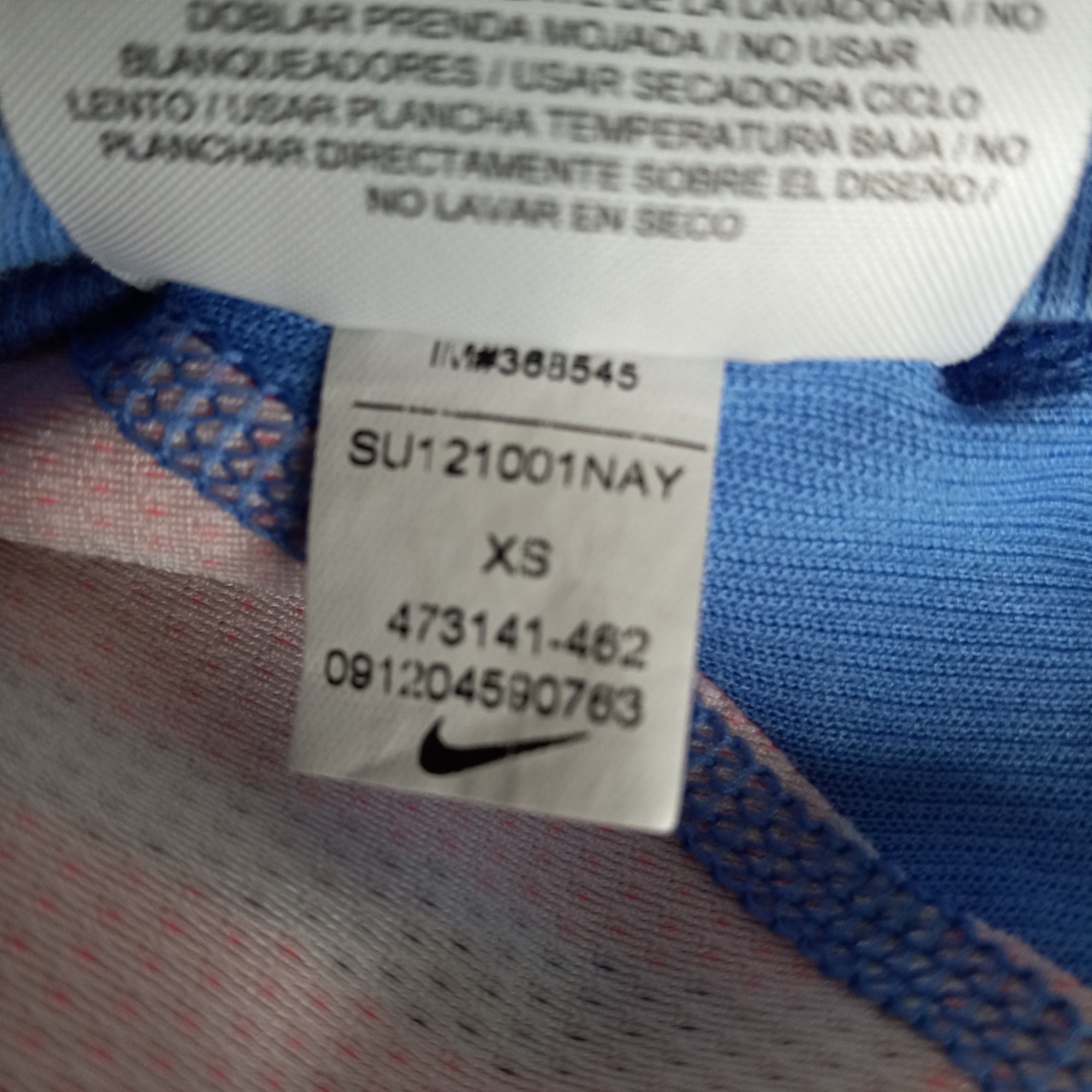 Nike Nike Dri Fit XS Tank Top Blue Racerback Coral Geometric Refl Size XS / US 0-2 / IT 36-38 - 6 Thumbnail