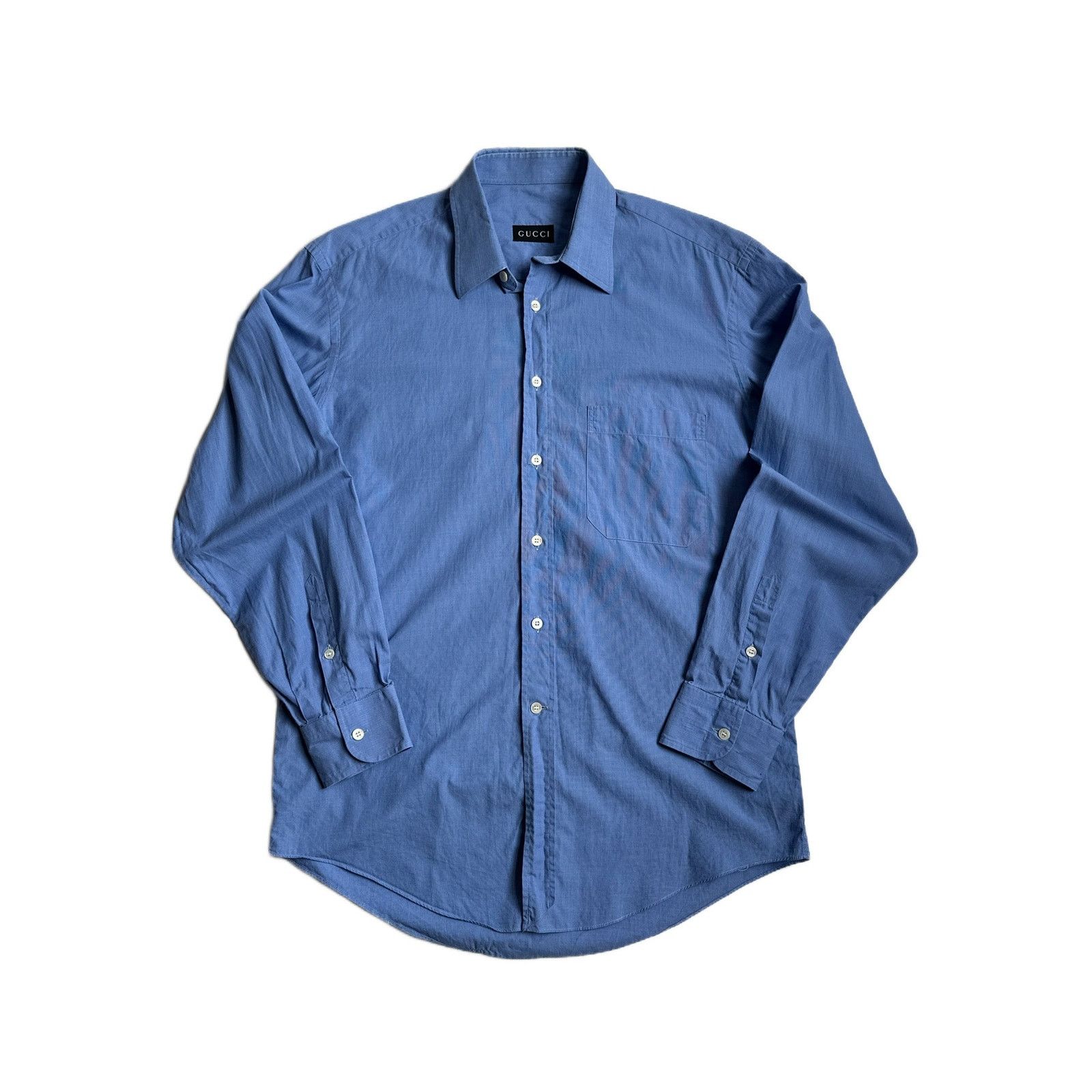 Gucci Vintage Gucci by Tom Ford Button Up Shirt Size US M / EU 48-50 / 2 - 1 Thumbnail
