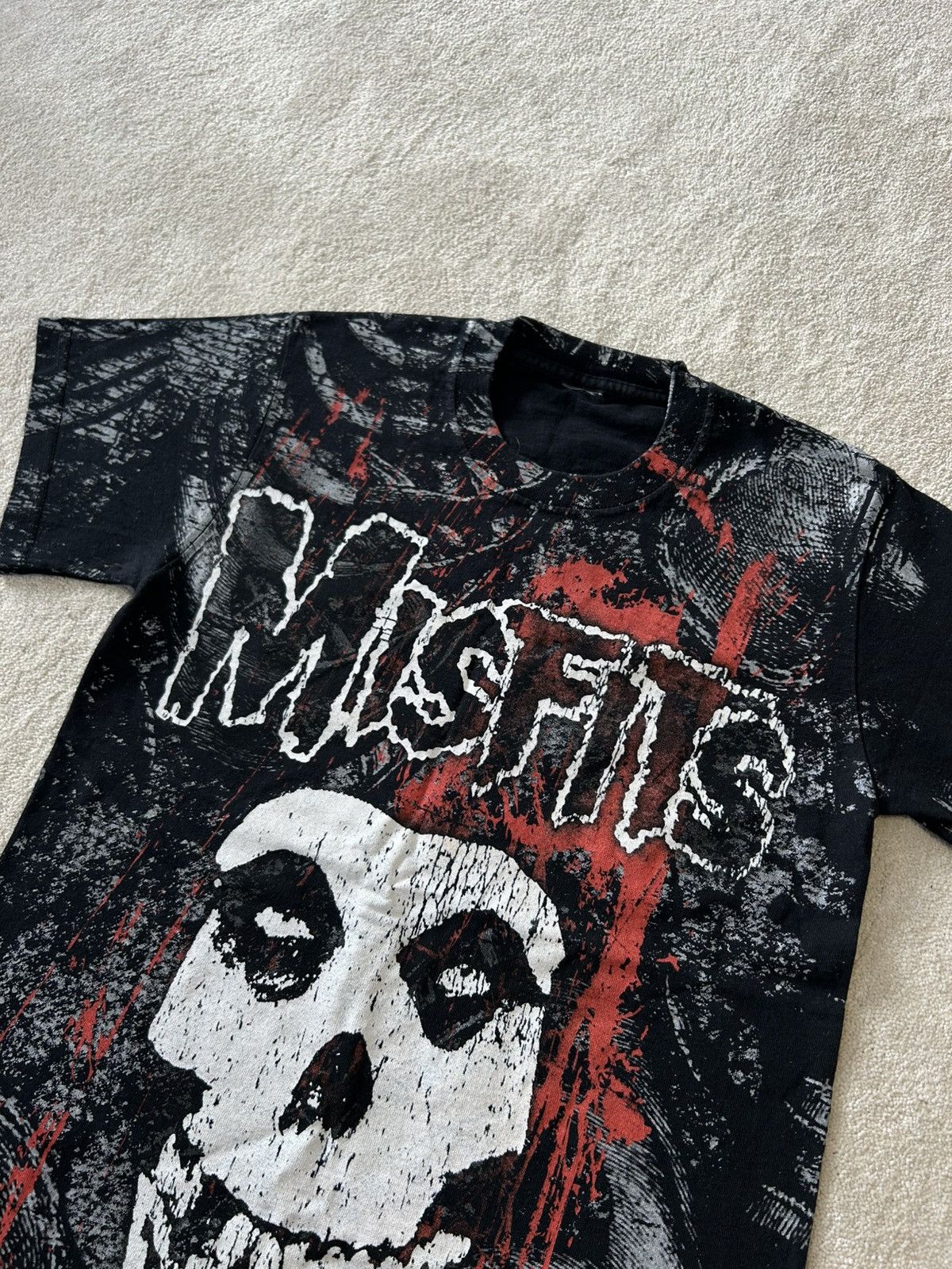 Misfits × Vintage Vintage Full Print Misfits rare t-shirt rap 90 USA Size US S / EU 44-46 / 1 - 3 Thumbnail