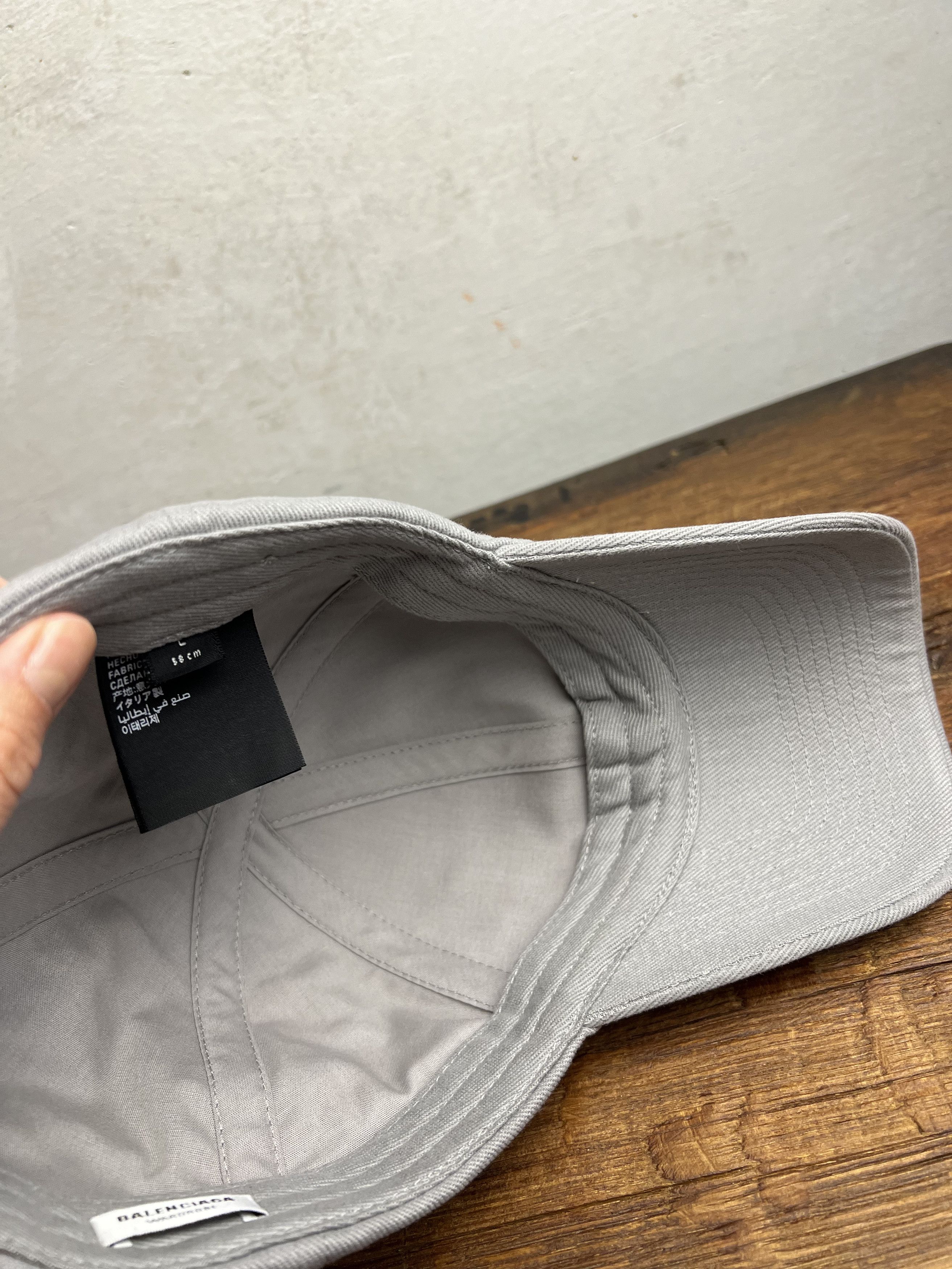 Balenciaga Embroidered Baseball Logo Cap
