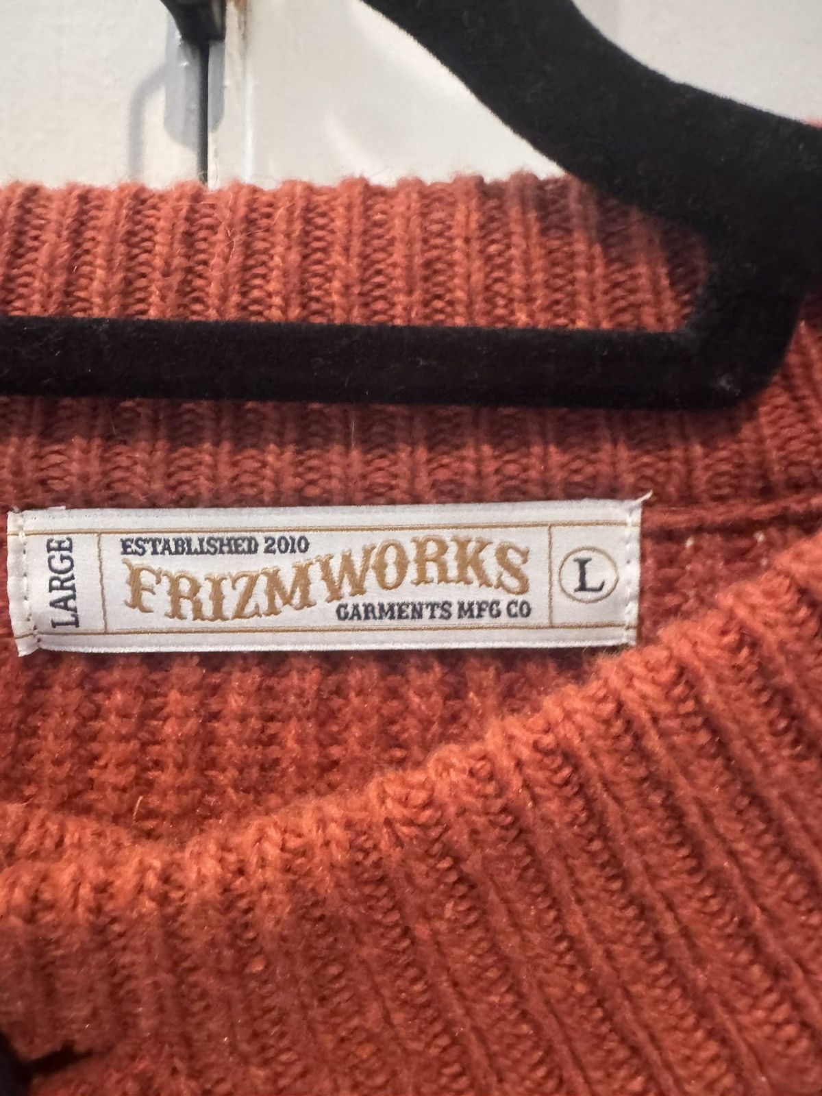 FrizmWORKS Knit Crewneck Cardigan Size US L / EU 52-54 / 3 - 2 Thumbnail