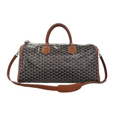 Goyard Black Monogram Croisiere 35 Duffle Bag, Grailed