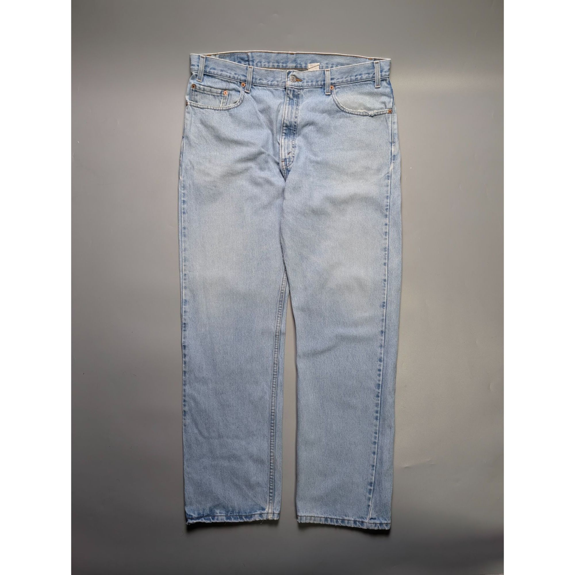 Levi's 505 Made in USA Light Wash Denim Jeans Pants (Y1091)