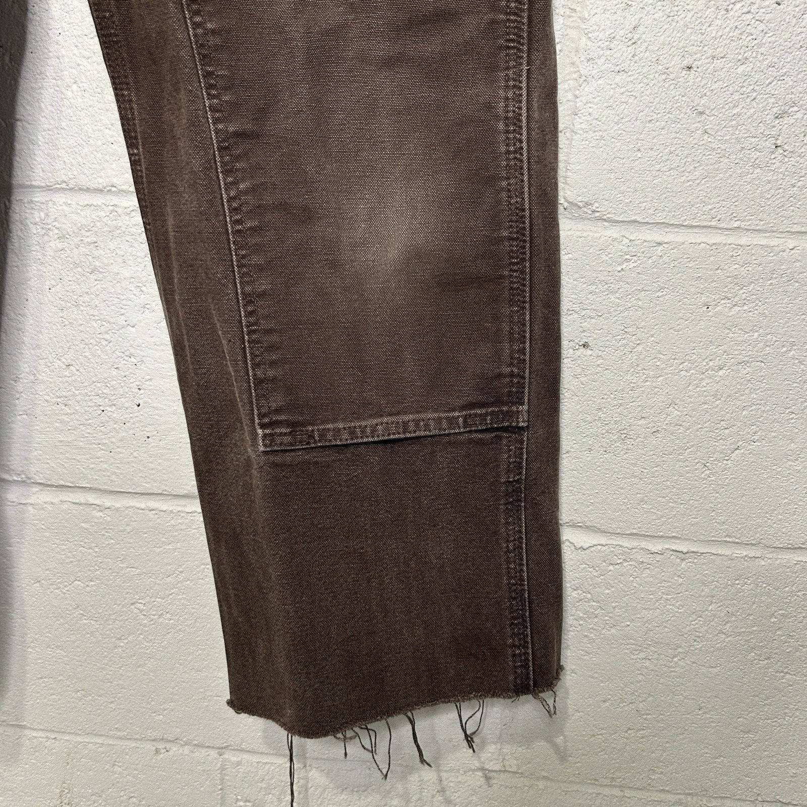 Carhartt Vintage Carhartt DoubleKnee Dungaree Pants “Dark Brown” Size US 32 / EU 48 - 7 Thumbnail