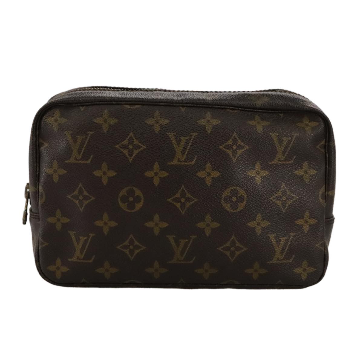 Louis Vuitton Trousse De Toilette Brown Canvas Clutch Bag (Pre-Owned) Size ONE SIZE - 1 Thumbnail