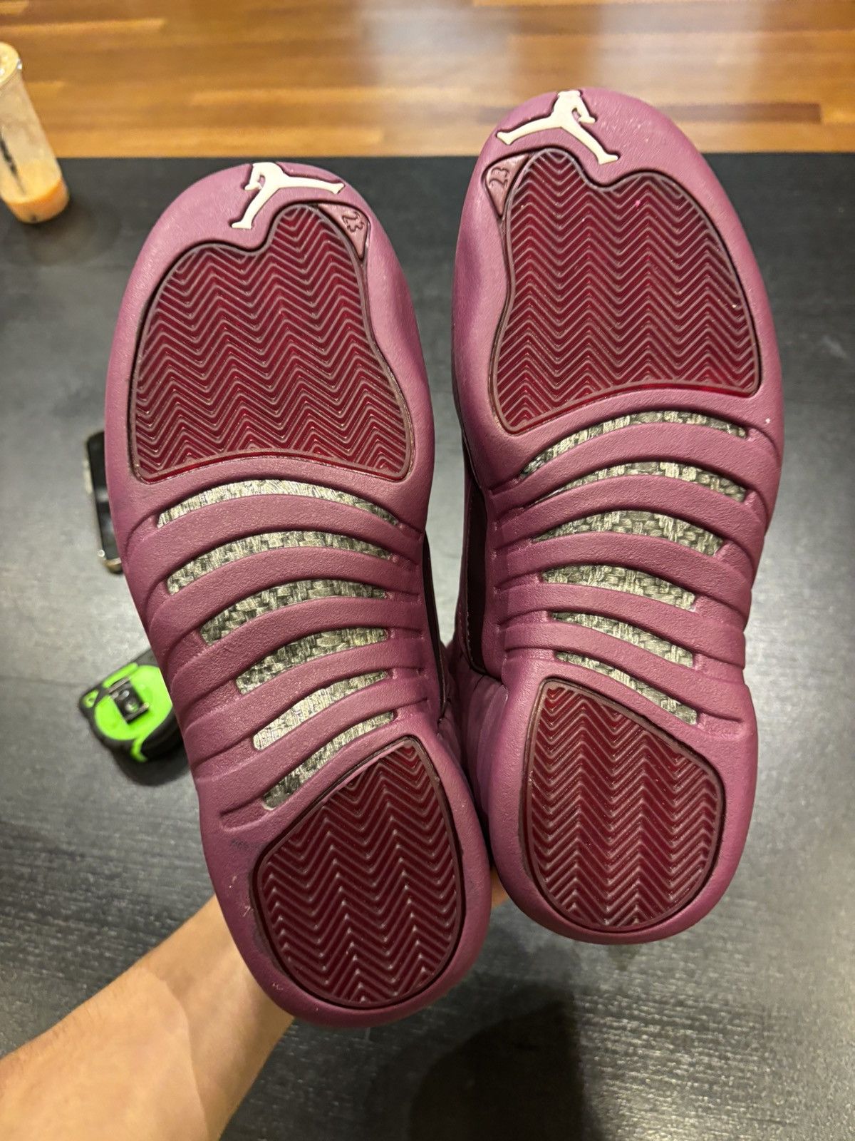 Jordan Brand Jordan 12 High PSNY ‘Bordeaux’ Size US 8.5 / EU 41-42 - 5 Thumbnail