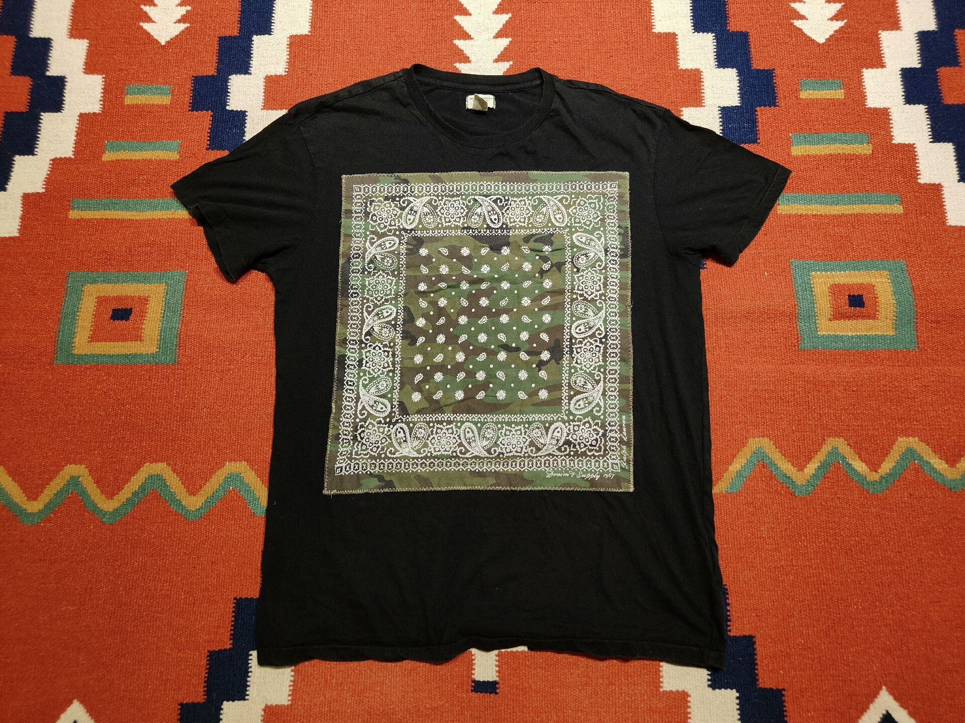 RRL Ralph Lauren Ralph Lauren Patch Short Sleeve T-shirt Size US M / EU 48-50 / 2 - 1 Thumbnail