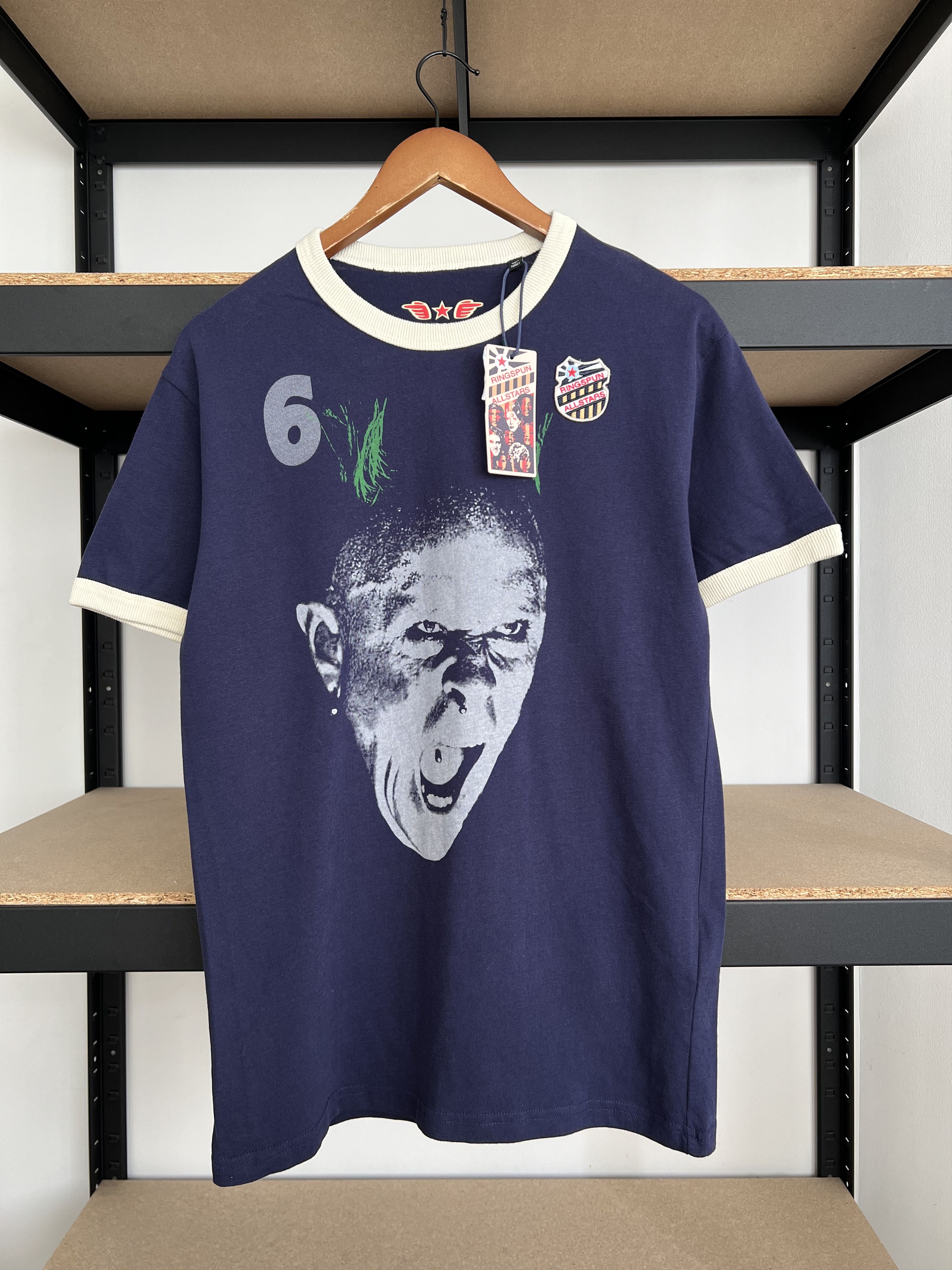 Band Tees Vintage Prodigy Keith Flint Ringspun Allstars Ringer T-shirt Size US M / EU 48-50 / 2 - 1 Thumbnail