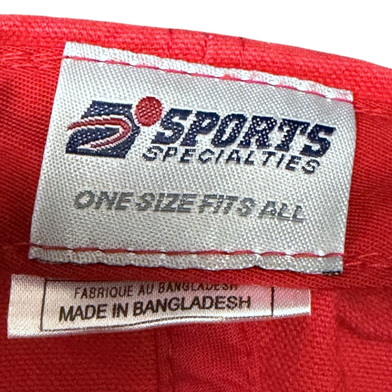 Sports Specialties Vintage Nebraska Huskers Embroidered Red Strapback Hat Cap Size ONE SIZE - 9 Thumbnail