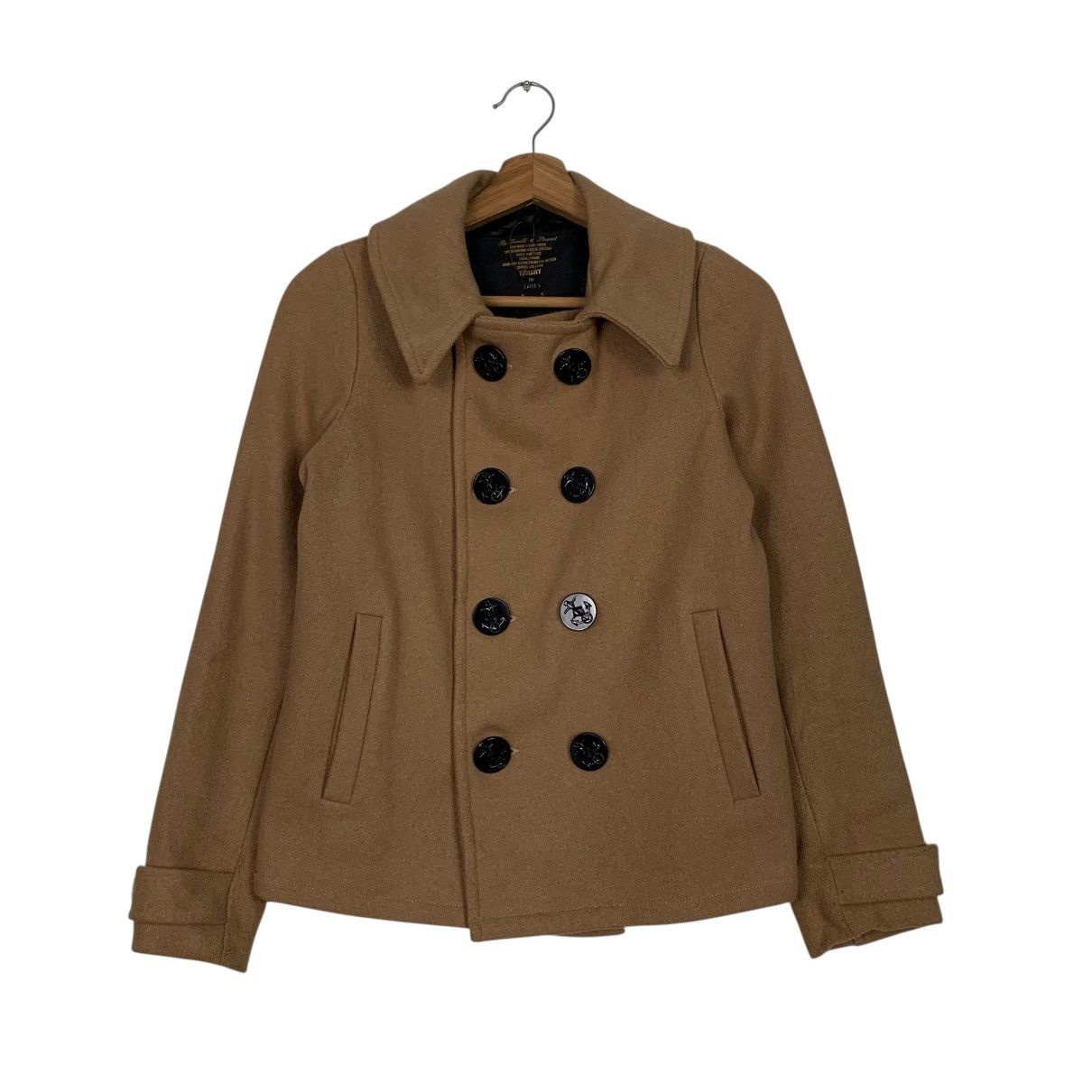 SHIPS Ships x Fidelity Double Breasted Jacket Size US S / EU 44-46 / 1 - 1 Thumbnail