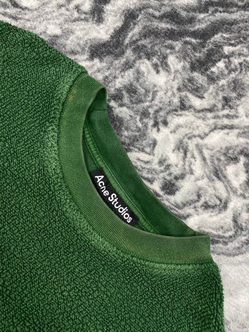 Acne Studios Acne Studios Fillmore Face Fleece Crew Sweatshirt Men Size US L / EU 52-54 / 3 - 7 Thumbnail