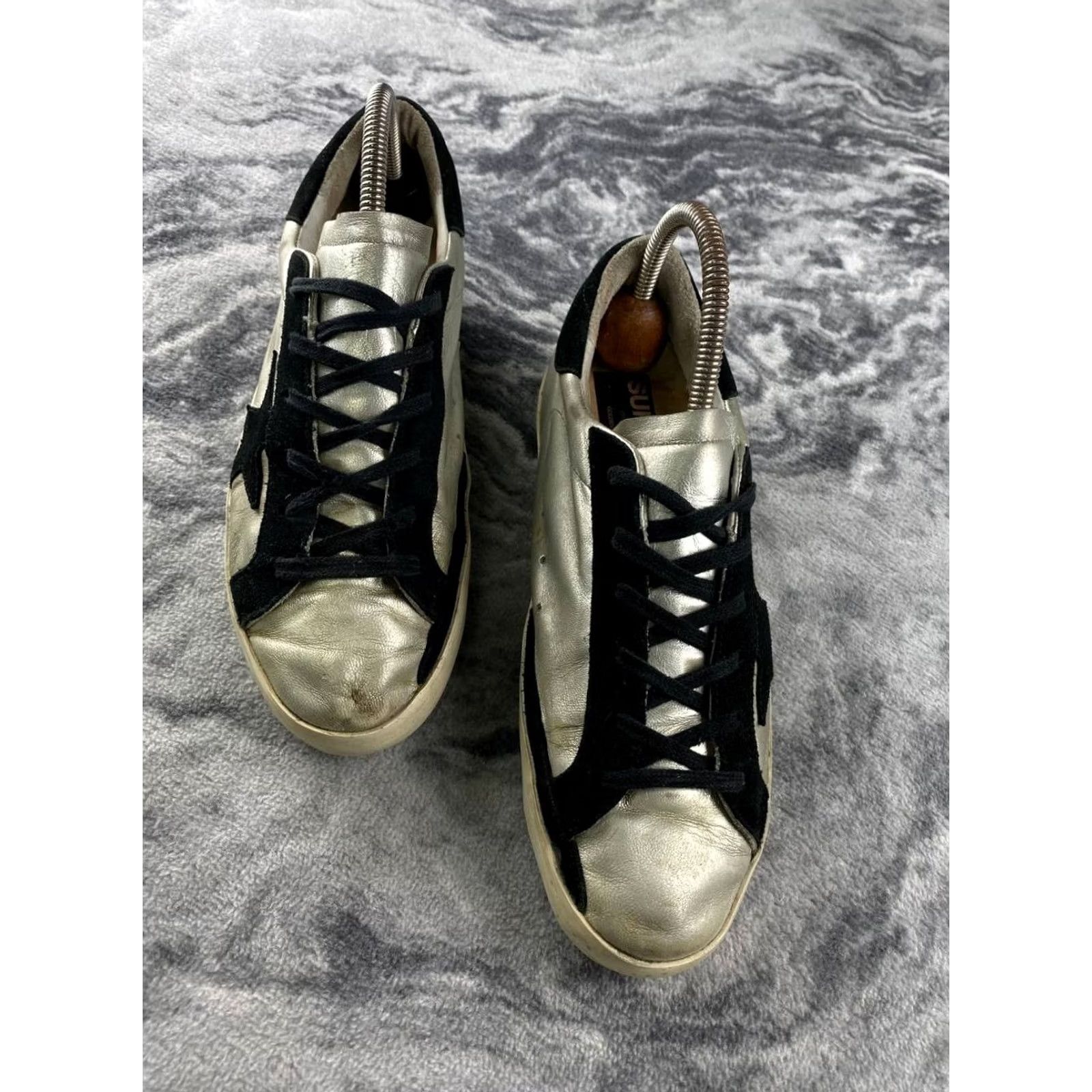 Golden Goose Golden Goose Superstar Leather Trainers Women Size 40 White Sneaker Shoes Leather Upper Lining Insole Outsole Casual Walking 2024 Shoes Size US 10 / IT 40 - 7 Thumbnail