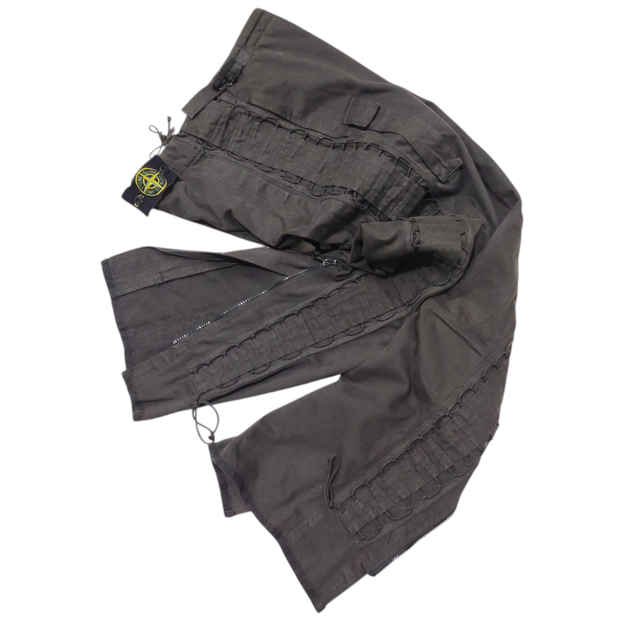 Stone Island VINTAGE STONE ISLAND UTILITY TACTICAL COMPRESSION PANTS Size US 28 / EU 44 - 1 Thumbnail