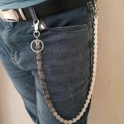 Jewelry 63cm Biker Chain Wallet Chain Size ONE SIZE - 1 Thumbnail