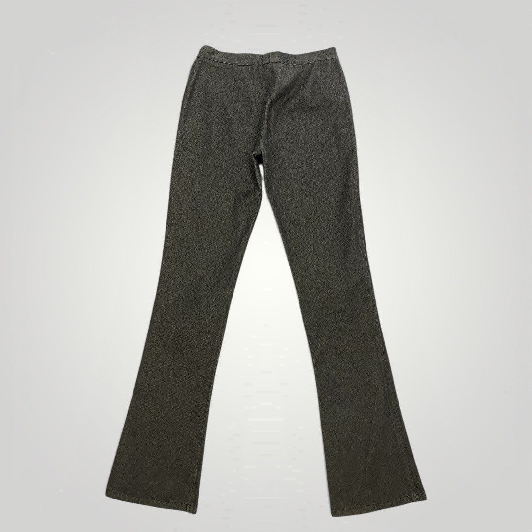 Miu Miu Miu Miu Early 2000s Cotton Tailored Slim Flare Size 26" / US 2 / IT 38 - 6 Thumbnail