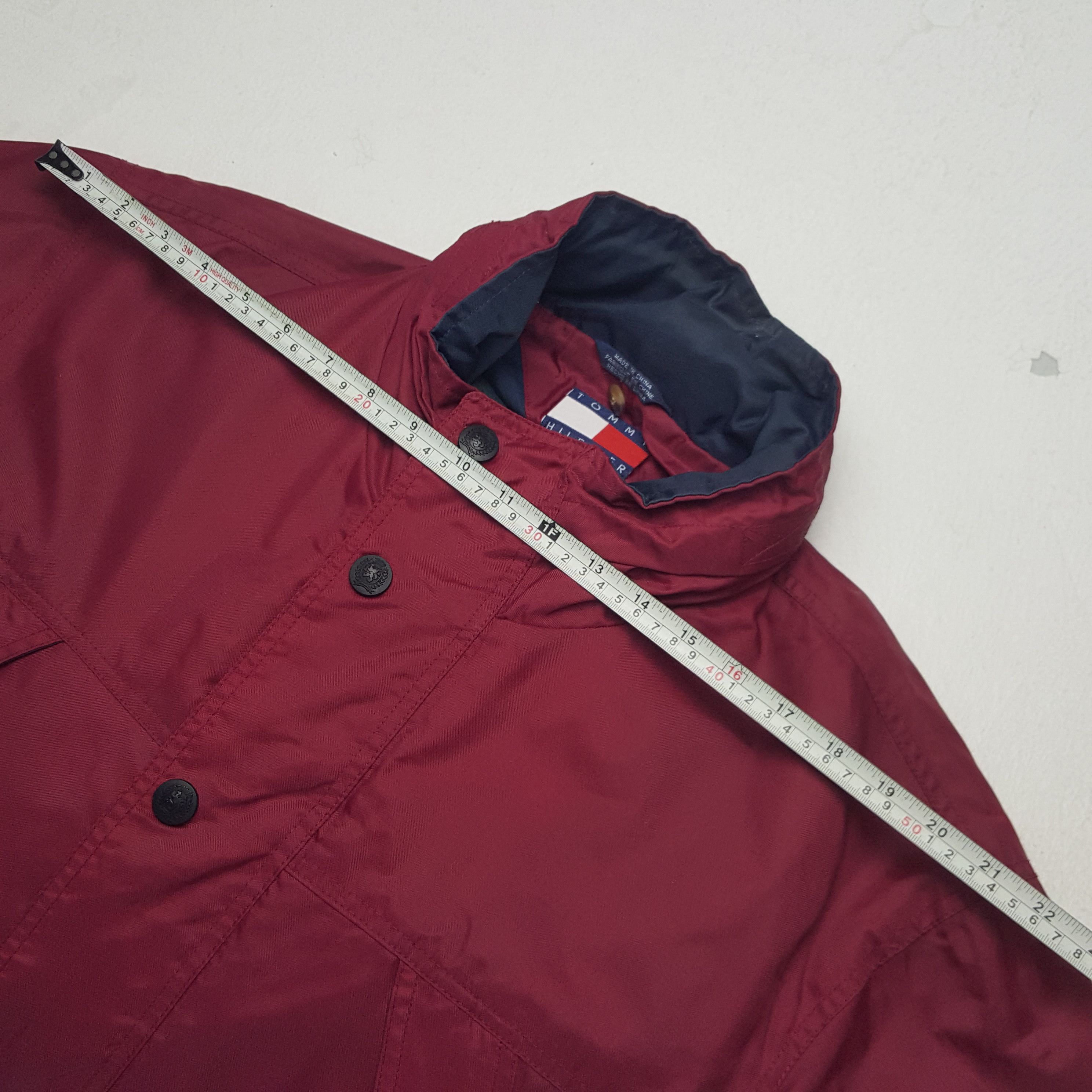 Tommy Hilfiger × Vintage Vintage Tommy Hilfiger Zipper Winter Jacket Size US M / EU 48-50 / 2 - 6 Thumbnail