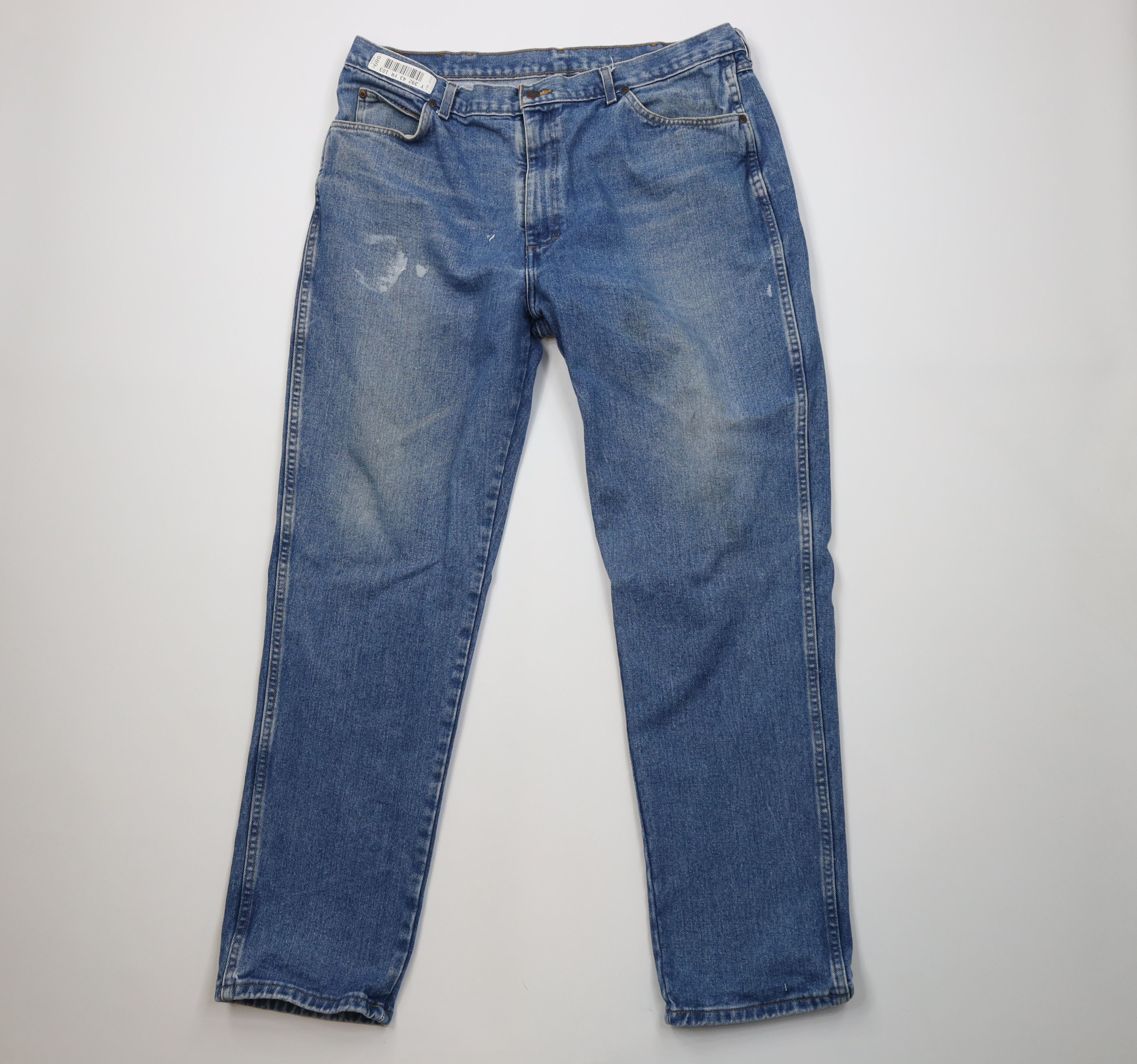 Vintage Vintage 90s Y2K Streetwear Relaxed Fit Denim Jeans Blue Size US 40 / EU 56 - 1 Thumbnail
