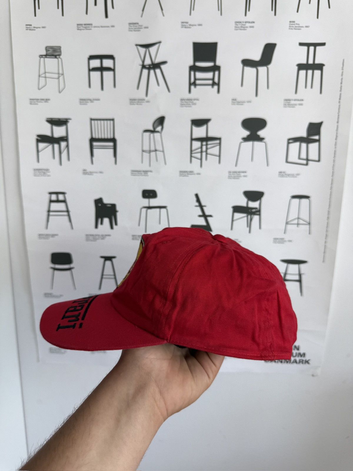 Ferrari Vintage 90s Ferrari racing big logo cap f1 nascar italy y2k Size ONE SIZE - 6 Thumbnail