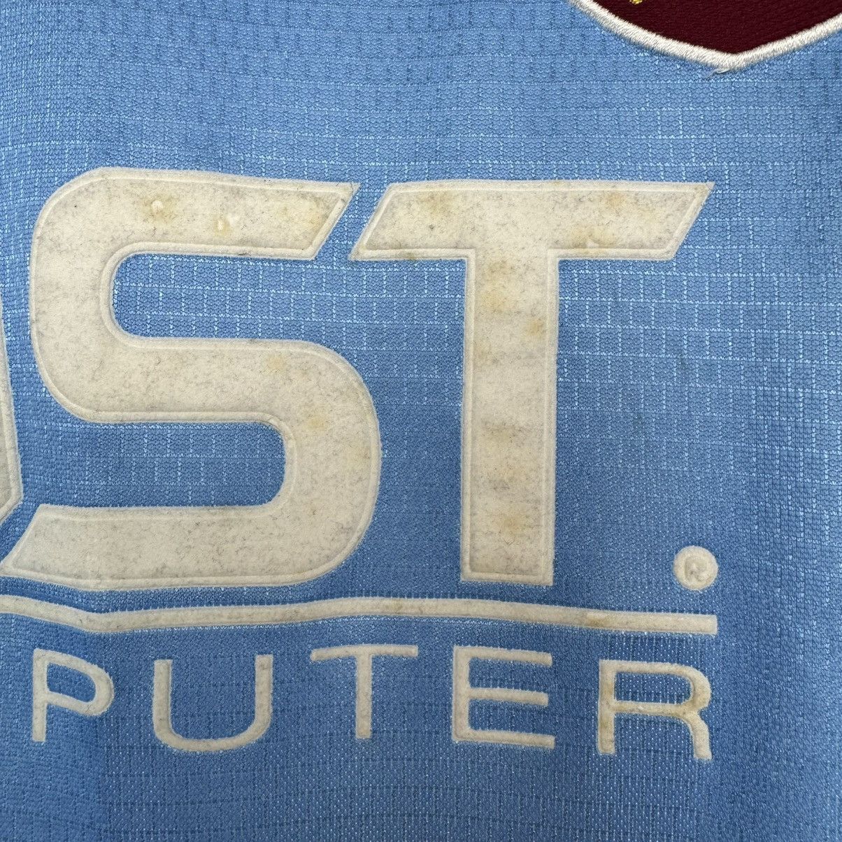 Reebok ASTON VILLA 1997 1998 AWAY FOOTBALL SHIRT SOCCER JERSEY Size US S / EU 44-46 / 1 - 6 Thumbnail