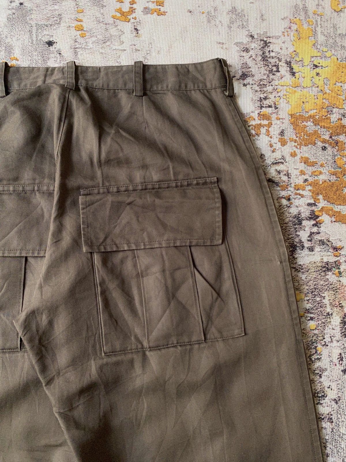 Yohji Yamamoto Y’s Yohji Yamamoto Olive Green Military Design Pant Size US 32 / EU 48 - 14 Thumbnail