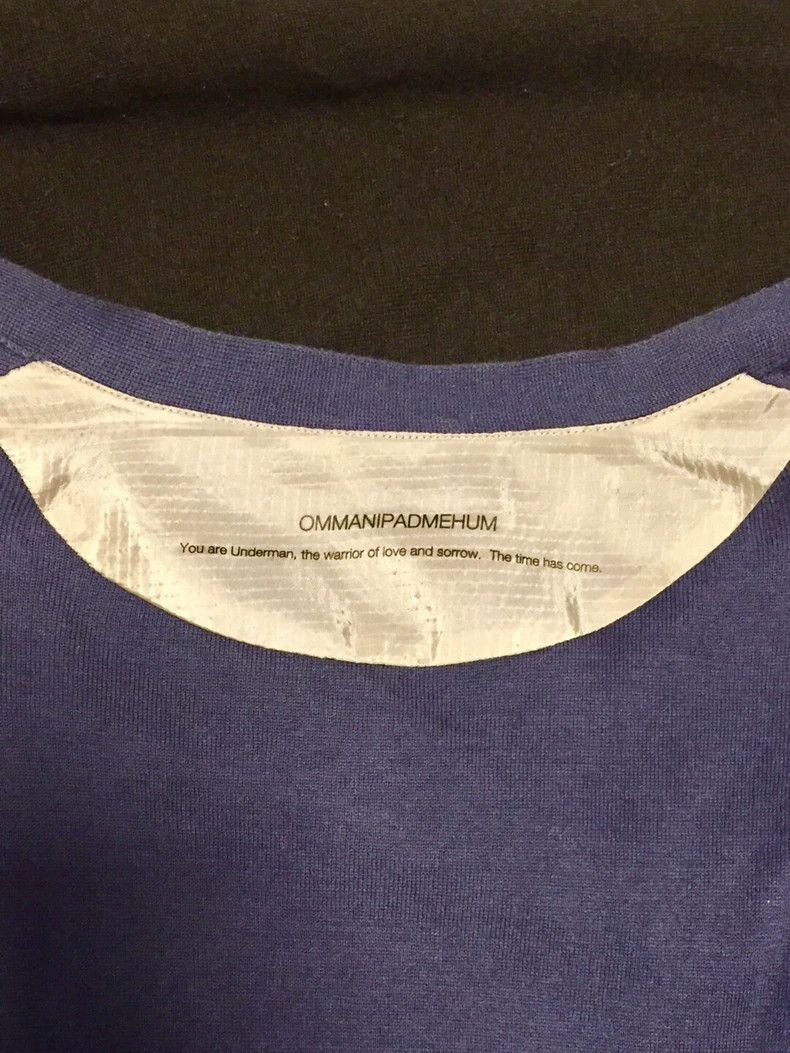 Undercover UNDERCOVER Cotton blue-purple paneled nylon back neck colla Size US XL / EU 56 / 4 - 1 Thumbnail