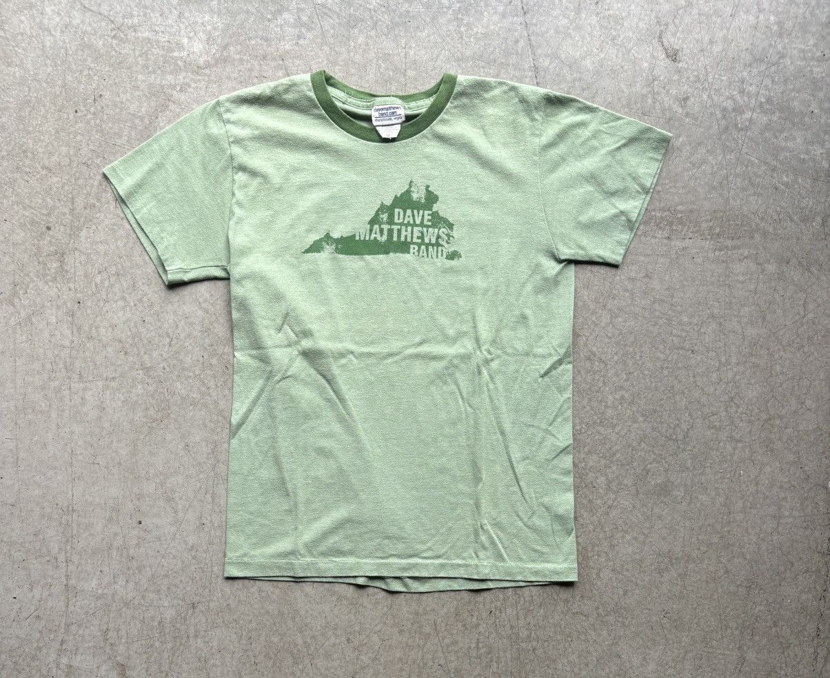 Band Tees Vintage 1980's Dave Matthews Band Ringer T-Shirt Size US M / EU 48-50 / 2 - 2 Thumbnail