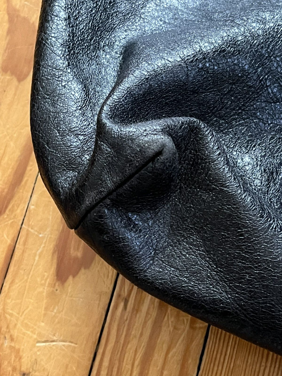 Balenciaga Grail Balanciaga SS17 Arena XL Ikea Tote Bag Leather Black Size ONE SIZE - 8 Thumbnail