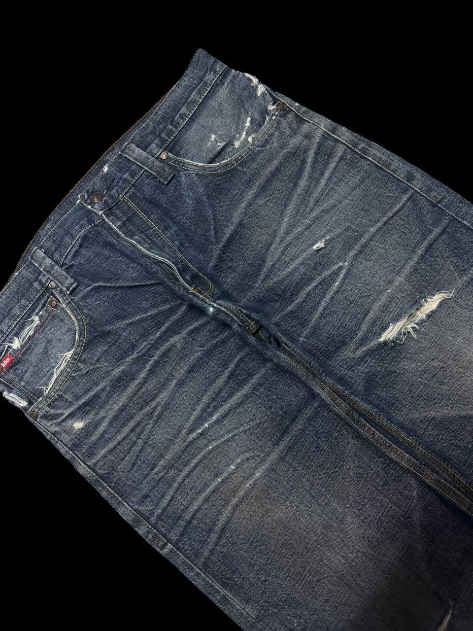 Lee INSANE Lee Copper Grunge 100 Anniversary Mudwash Distressed Size US 35 - 6 Thumbnail