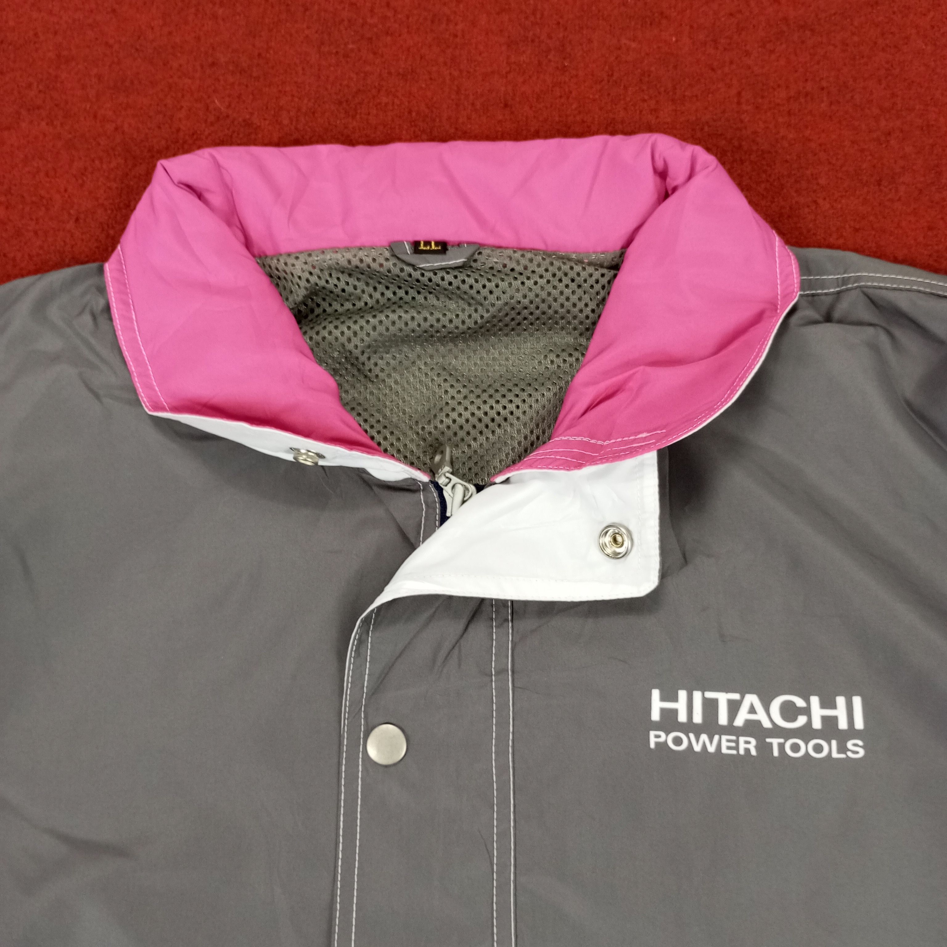 Japanese Brand × Vintage Hitachi Power Tools Japanese Brand Workwear Jacket Size US XL / EU 56 / 4 - 2 Thumbnail