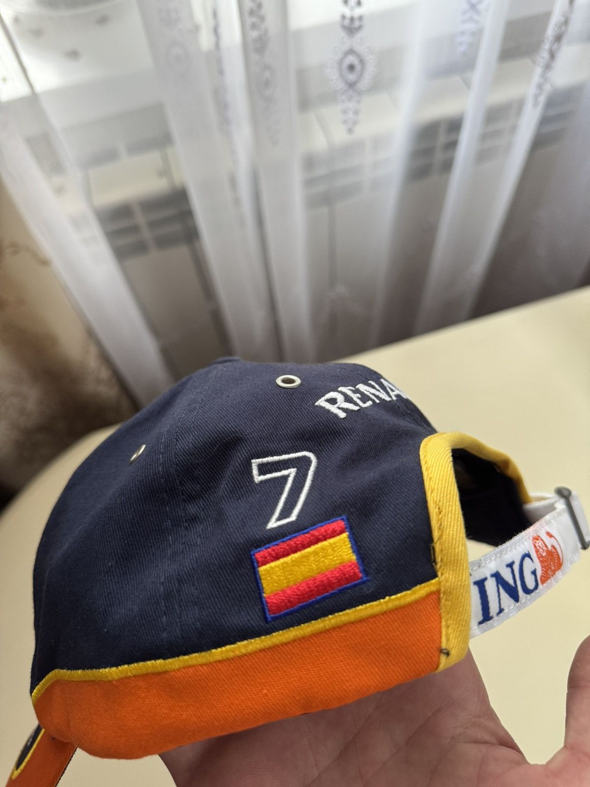 Formula 1 × Vintage Vintage Renault Formula 1 Fernando Alonso F1 Team Cap Size ONE SIZE - 3 Thumbnail
