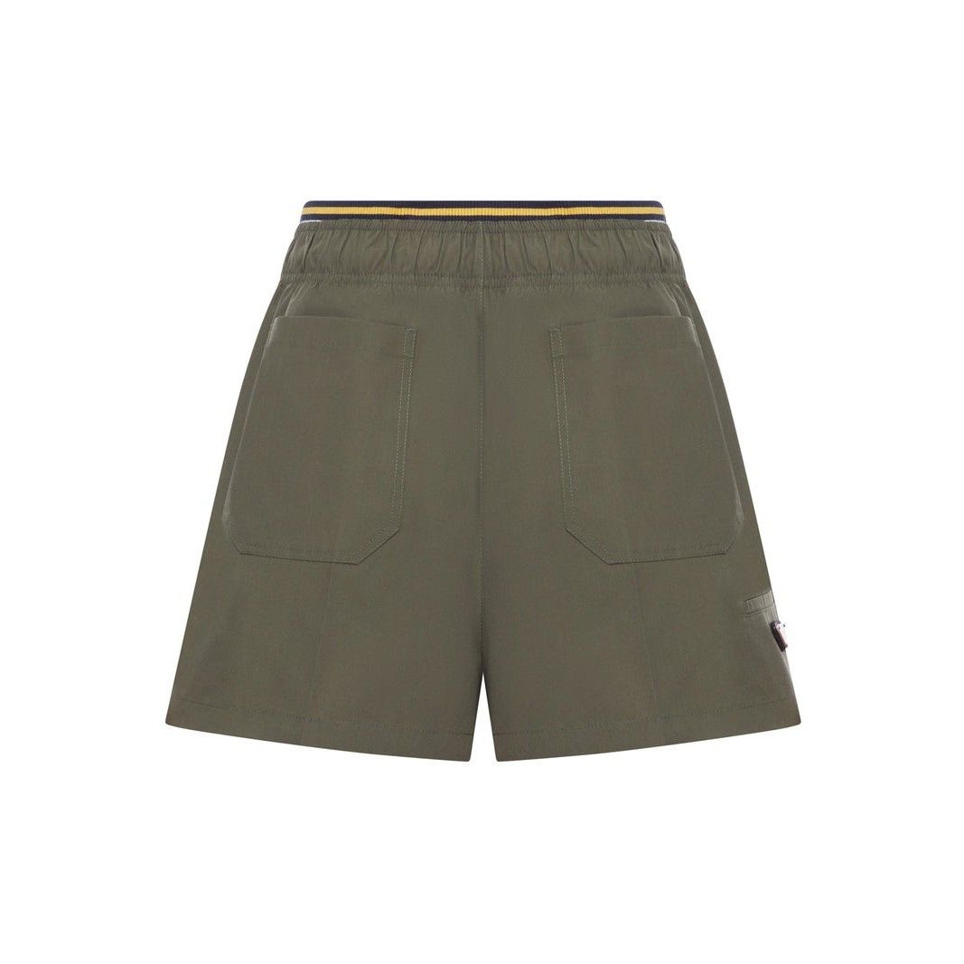 Prada PRADA Green Polyester Shorts New & Authentic (Women's size:I Size 26" / US 2 / IT 38 - 2 Thumbnail