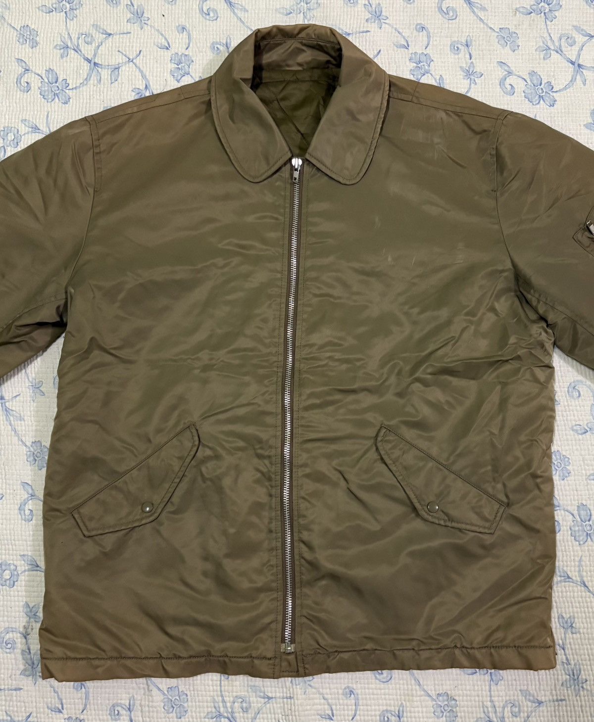 Neighborhood Neighborhood 09 Bomber Quilted Jacket Size US L / EU 52-54 / 3 - 4 Thumbnail